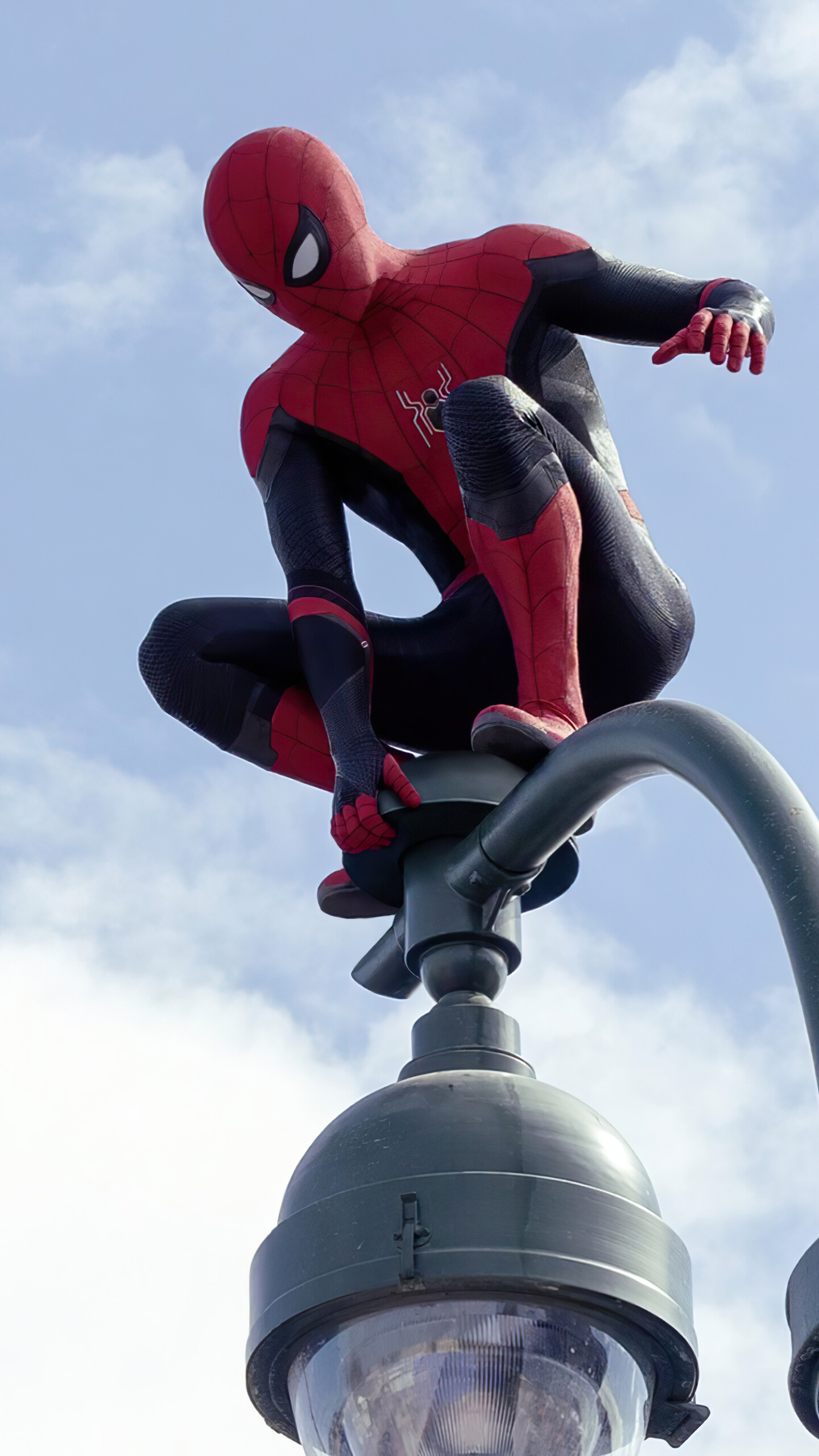 Spider-Man: No Way Home, Blockbuster movie, Web-slinging hero, Marvel cinematic universe, 1440x2560 HD Phone