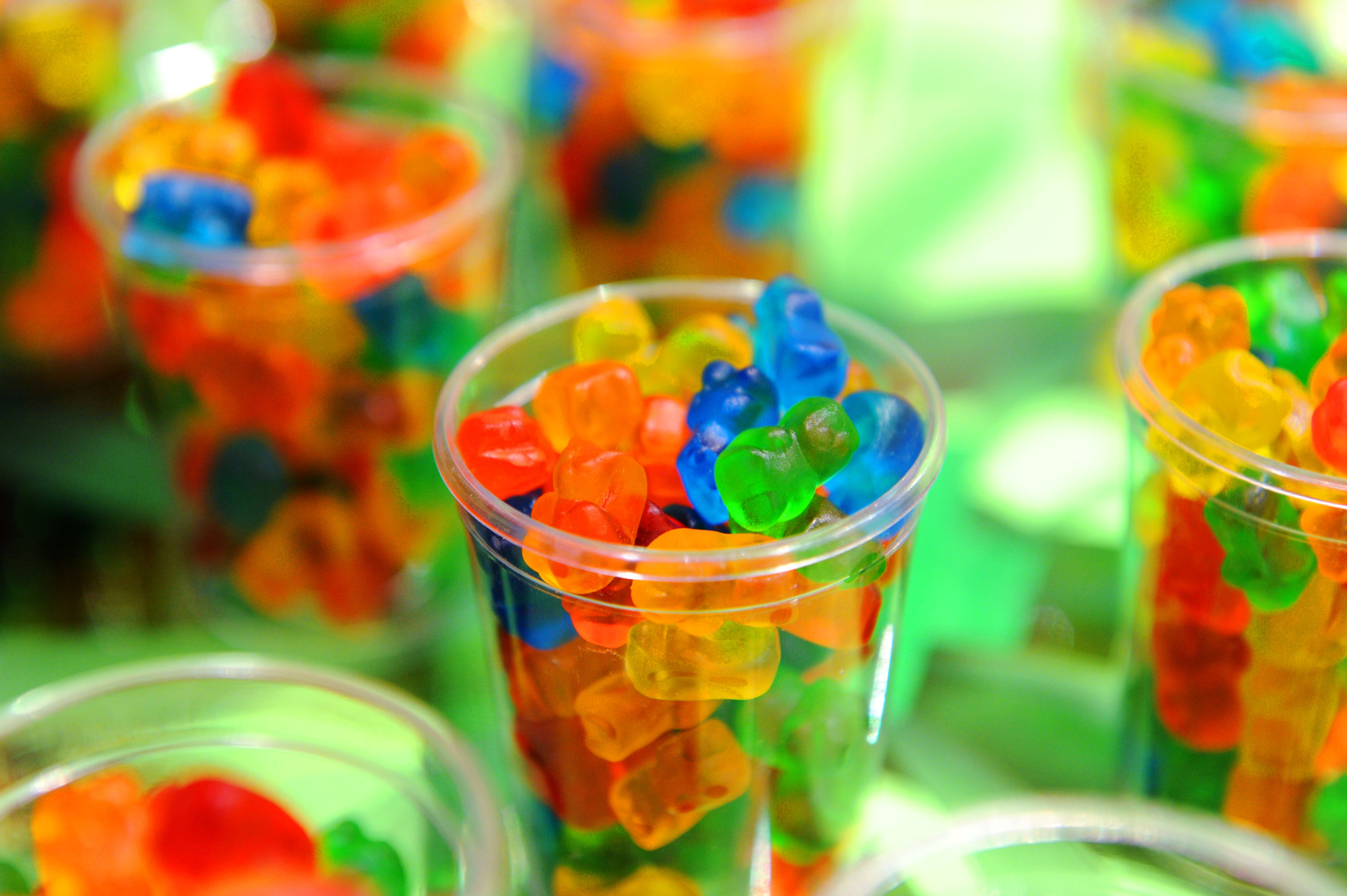 Gummy Bears, Playful wallpaper, Cute illustrations, Adorable designs, 3000x2000 HD Desktop