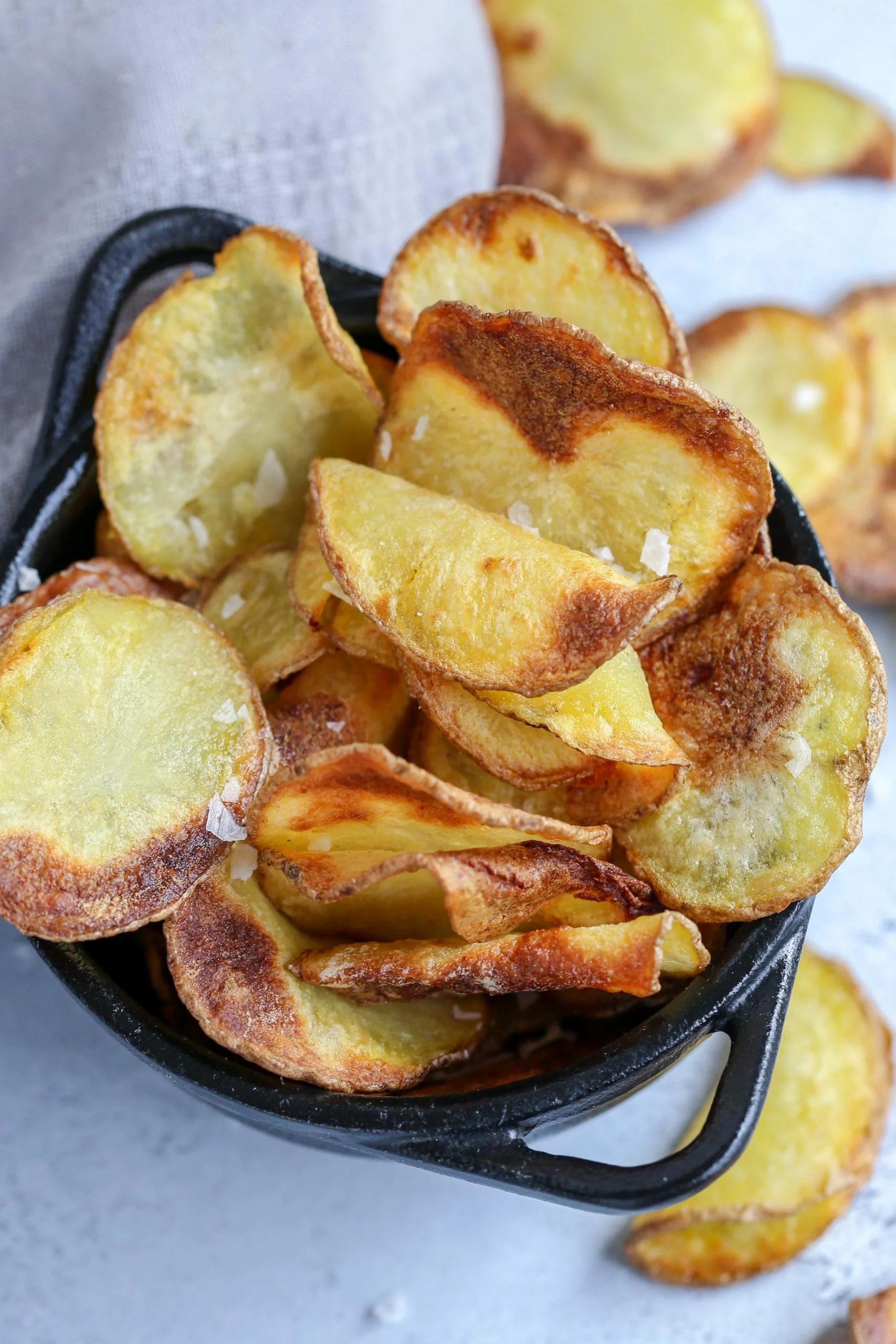 Crispy potato chips, Air fryer comparison, Homemade vs store bought, Mom's Dish, 1710x2560 HD Phone