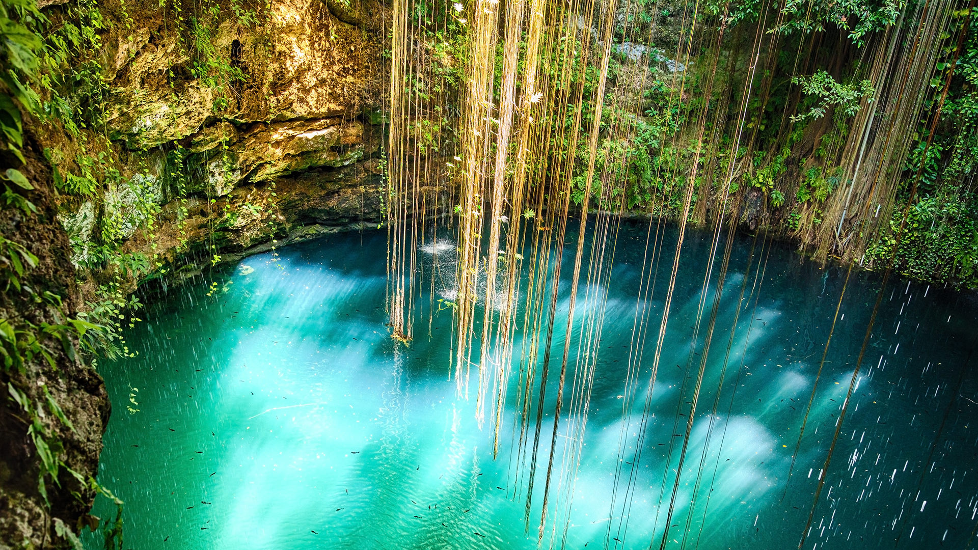 Ik Kil Cenote, Cenote wallpaper, 1920x1080 Full HD Desktop