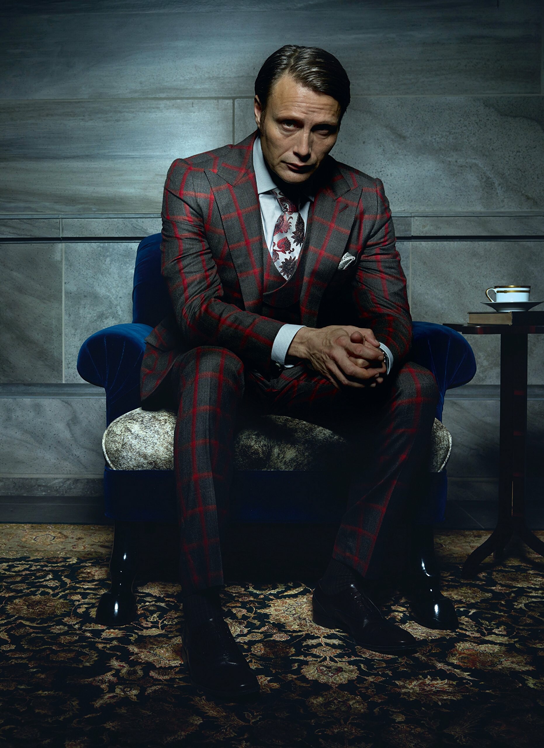 Mads Mikkelsen, Hannibal Wallpaper, 1870x2560 HD Phone