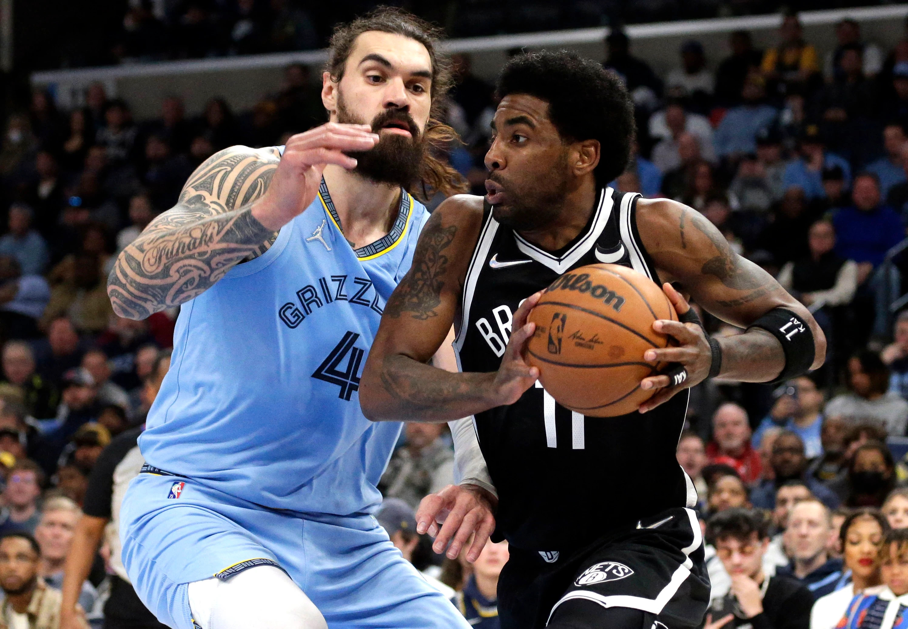 Steven Adams, Kyrie Irving Wallpaper, 3000x2080 HD Desktop