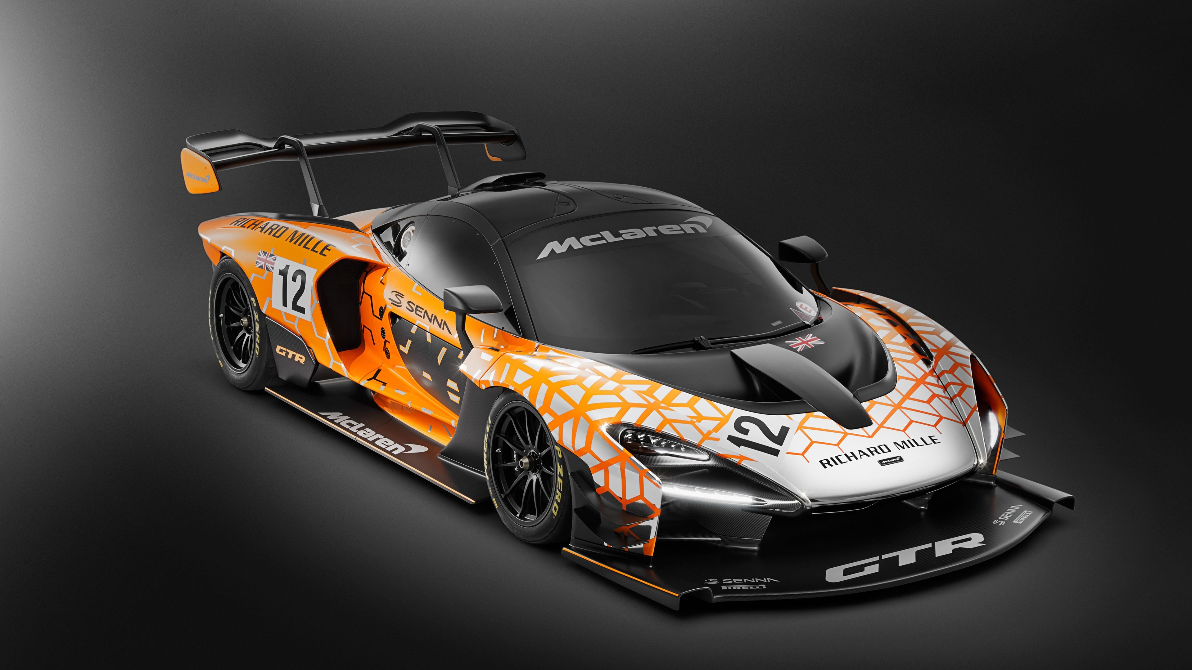 McLaren Senna, GTR Concept, High-resolution wallpapers, Concept car marvel, 3840x2160 4K Desktop