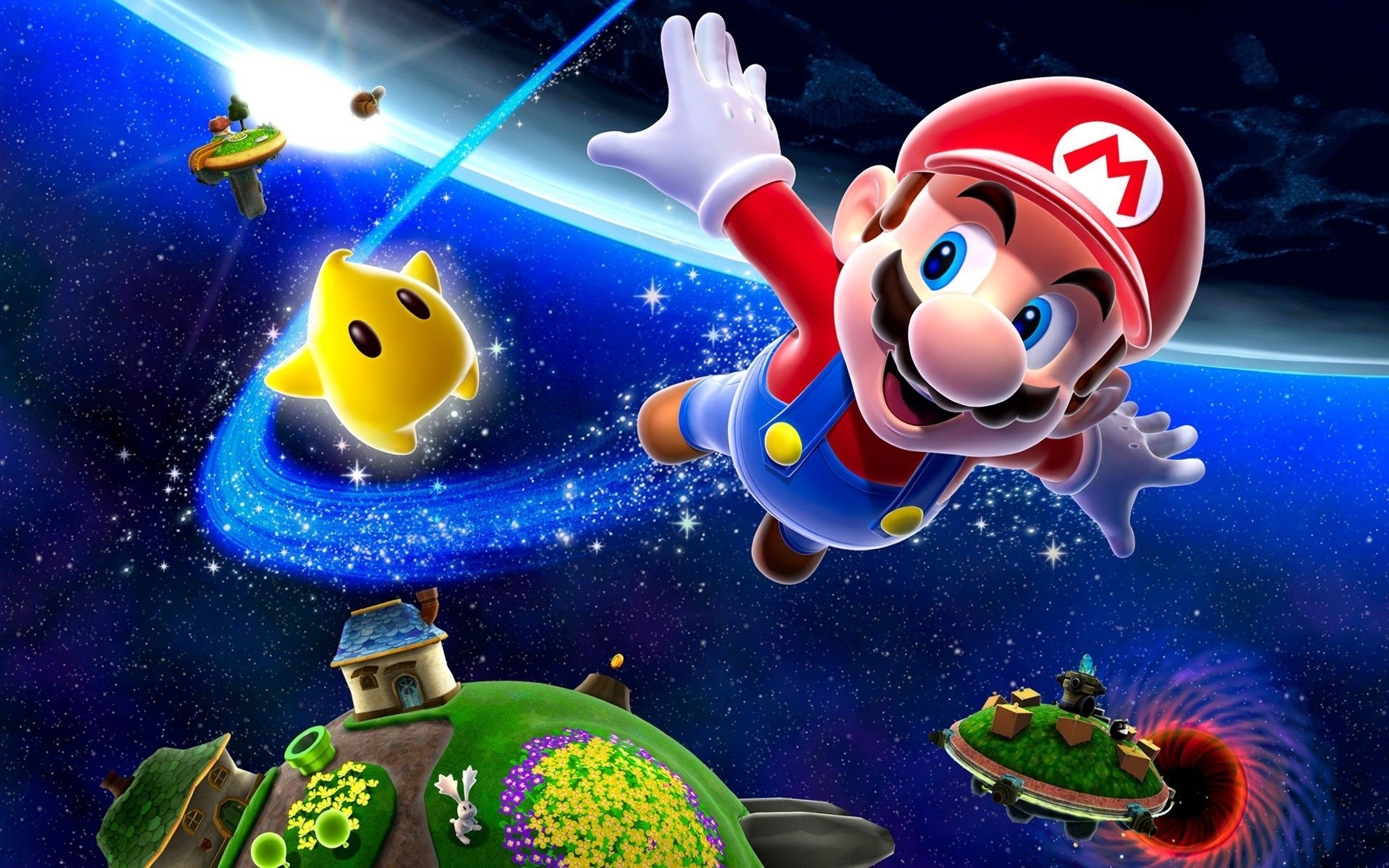 Super Mario Galaxy, Mario Wallpaper, 1920x1200 HD Desktop