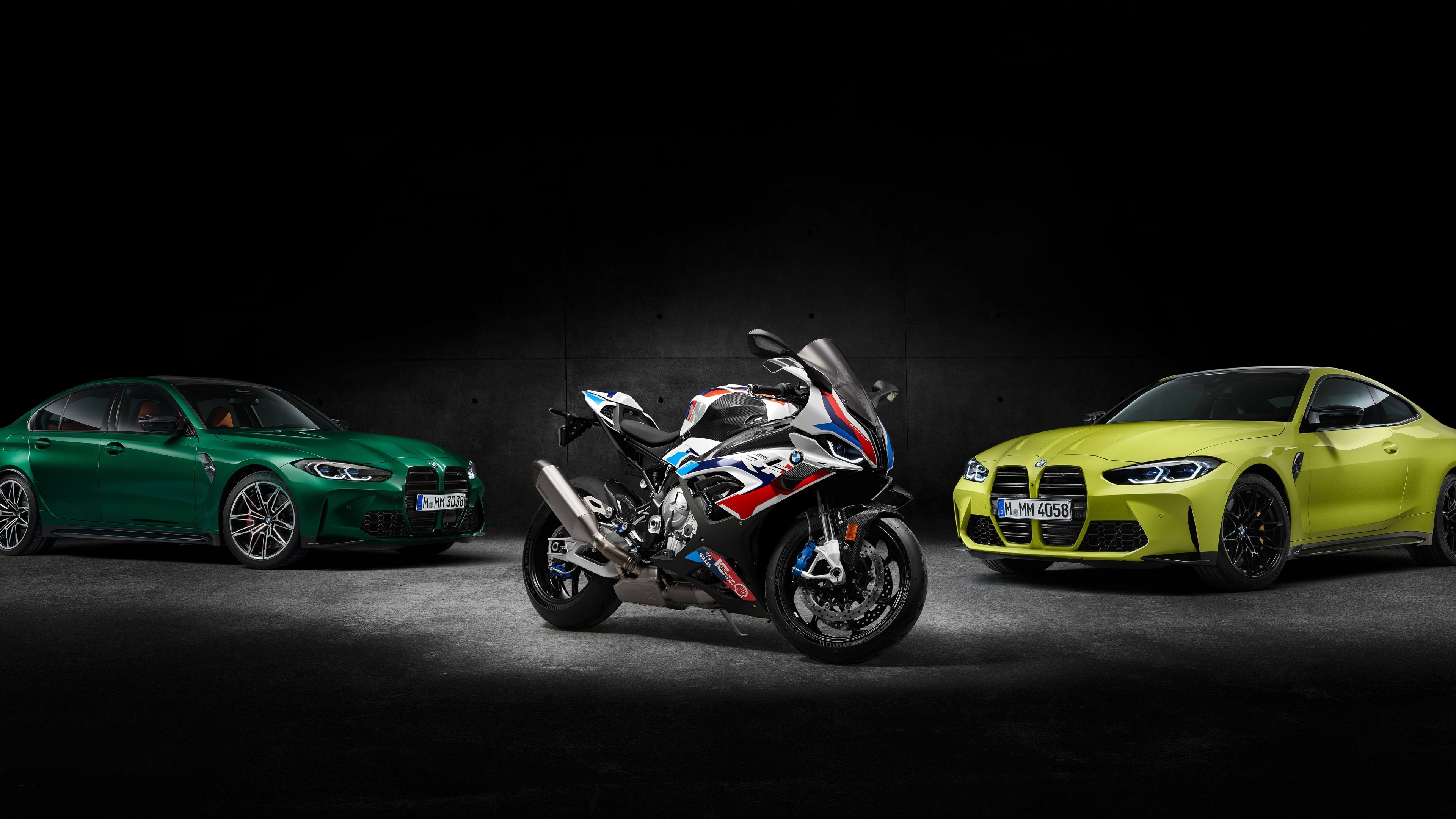 M4 vs M 1000 RR, BMW M 1000 RR Wallpaper, 3840x2160 4K Desktop