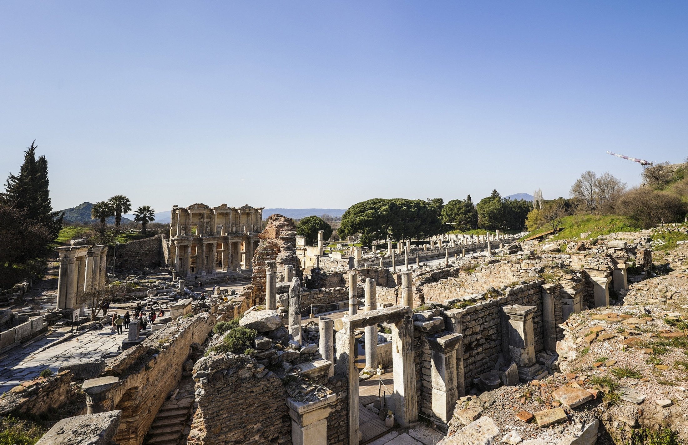 Ancient Ephesus, World heritage, Turkish history, Daily Sabah, 2200x1430 HD Desktop