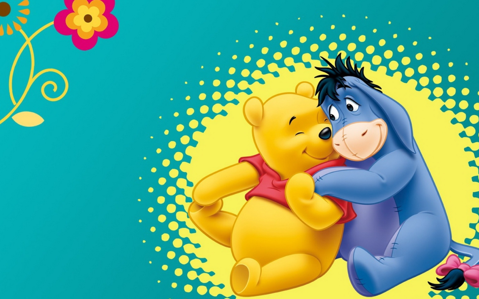 Winnie the Pooh and Eeyore wallpaper, Desktop/mobile/tablet, Eeyore desktop wallpaper, 1920x1200 HD Desktop