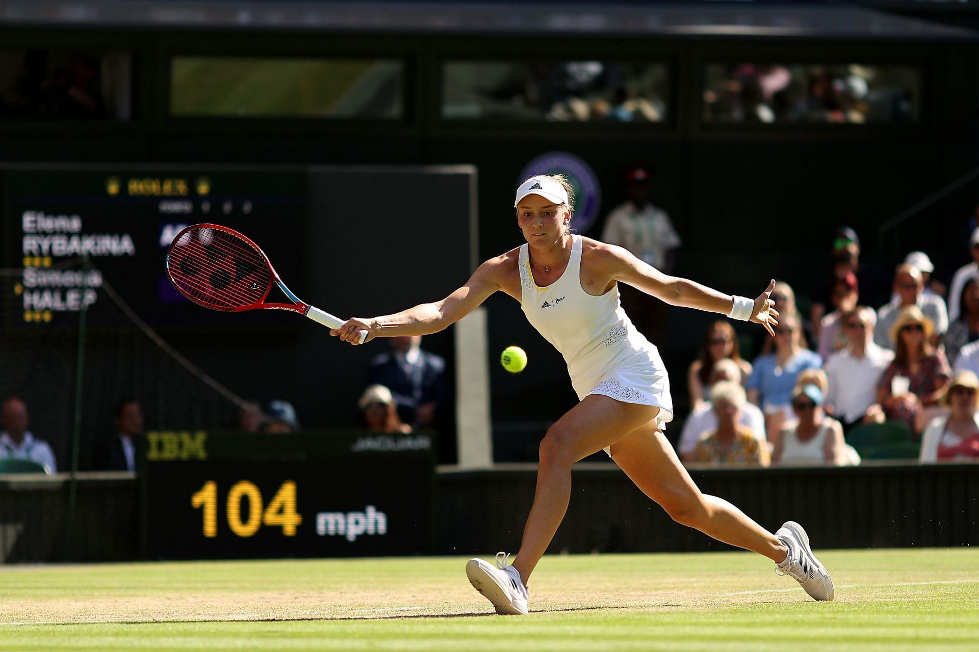 Elena Rybakina, Wimbledon finalist, Ons Jabeur, Exciting match, 1920x1280 HD Desktop