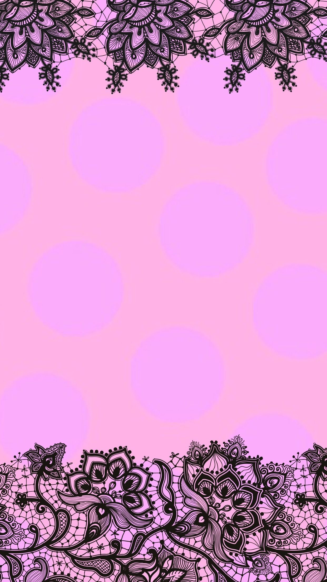 Lace wallpaper, Pink wallpaper backgrounds, Pretty wallpapers, Delicate design, 1250x2210 HD Phone