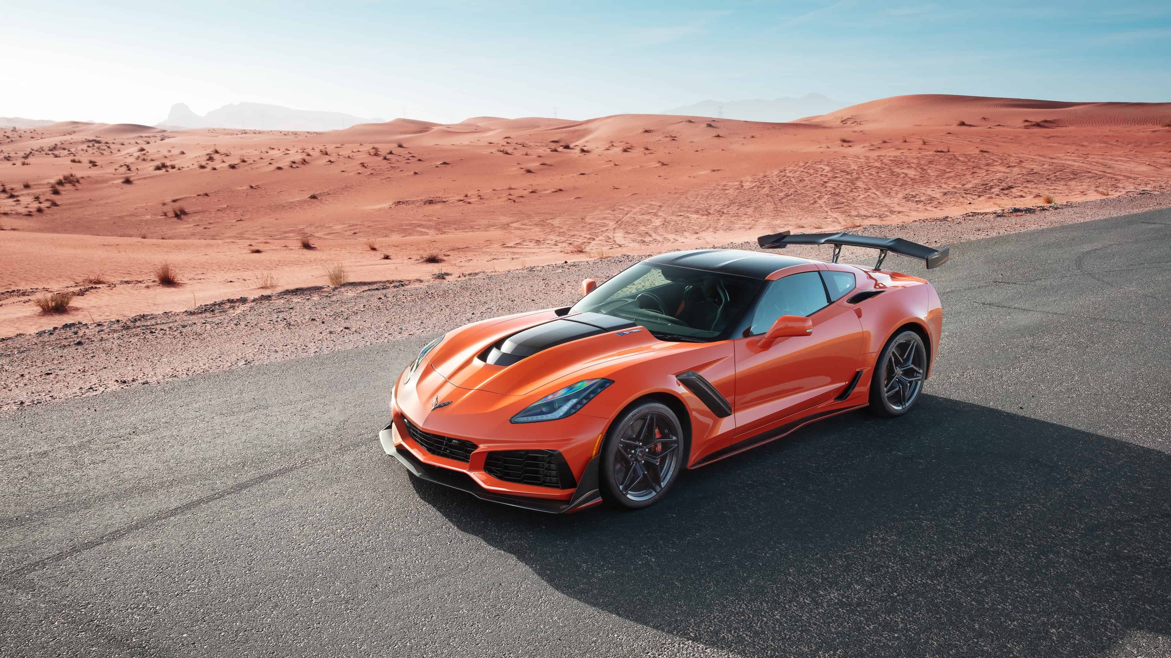 Racing Chevy ZR1, Corvette Wallpaper, 3840x2160 4K Desktop