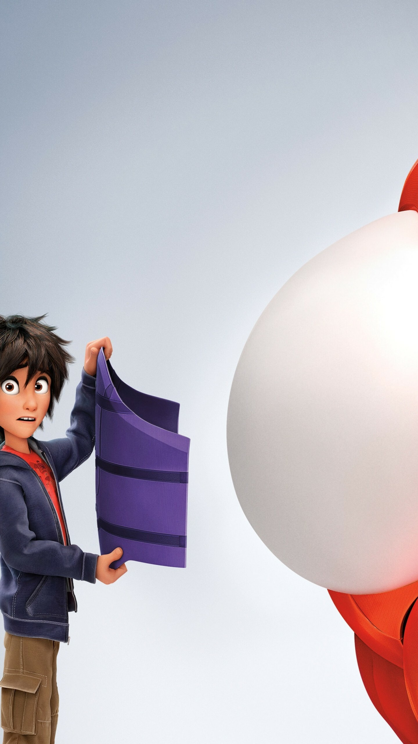 Big Hero 6, Cartoon wallpapers, Hiro Hamada, Best animation movies, 1440x2560 HD Phone