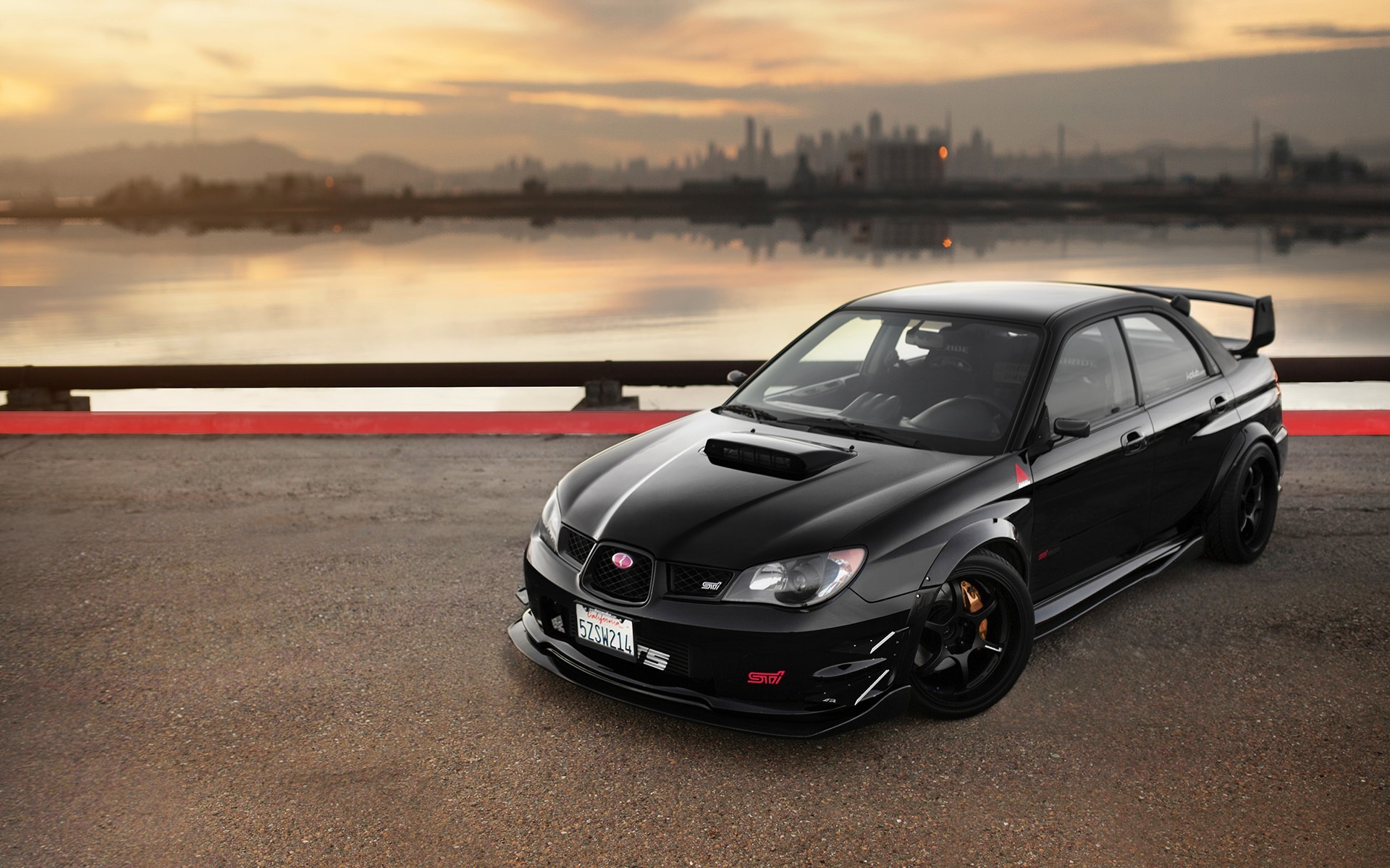 Subaru Impreza, Black car wallpaper, Car enthusiasts, 1920x1200 HD Desktop