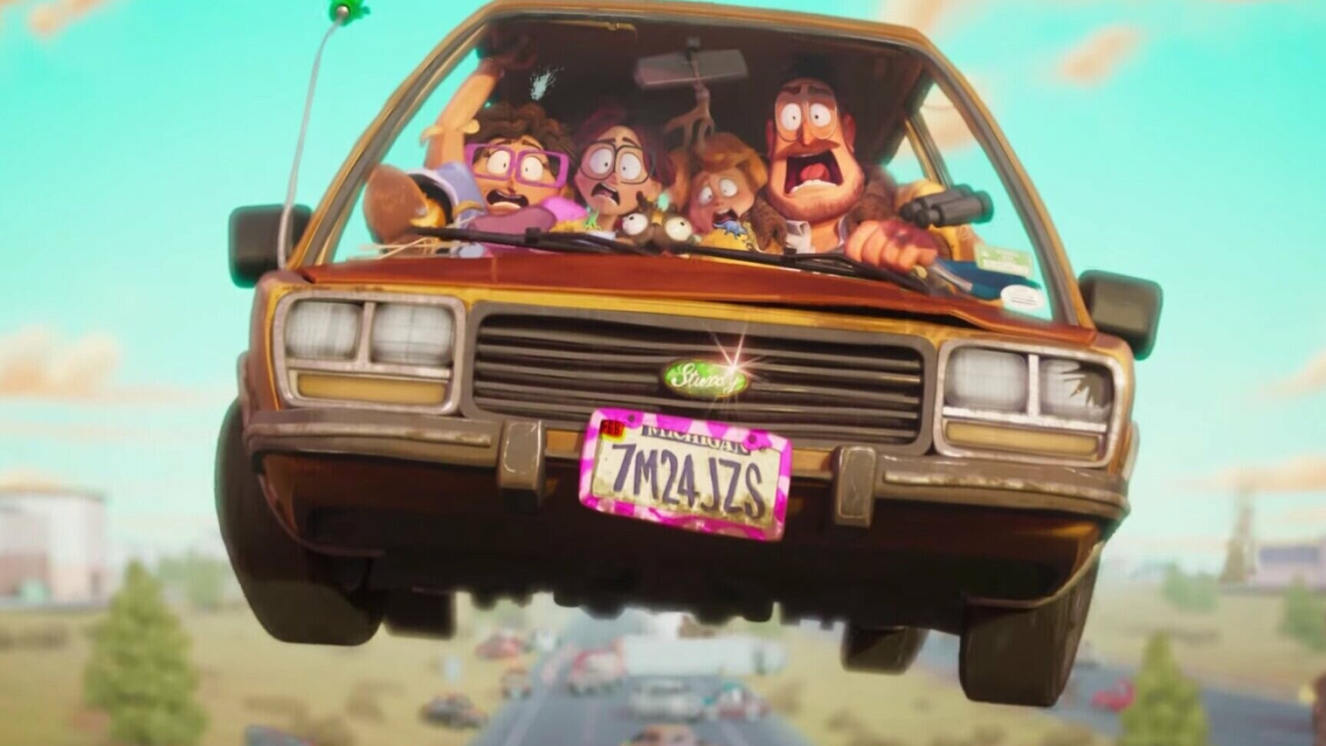Animated film, Netflix debut, GeekTyrant, The Mitchells vs. the Machines, 1920x1080 Full HD Desktop