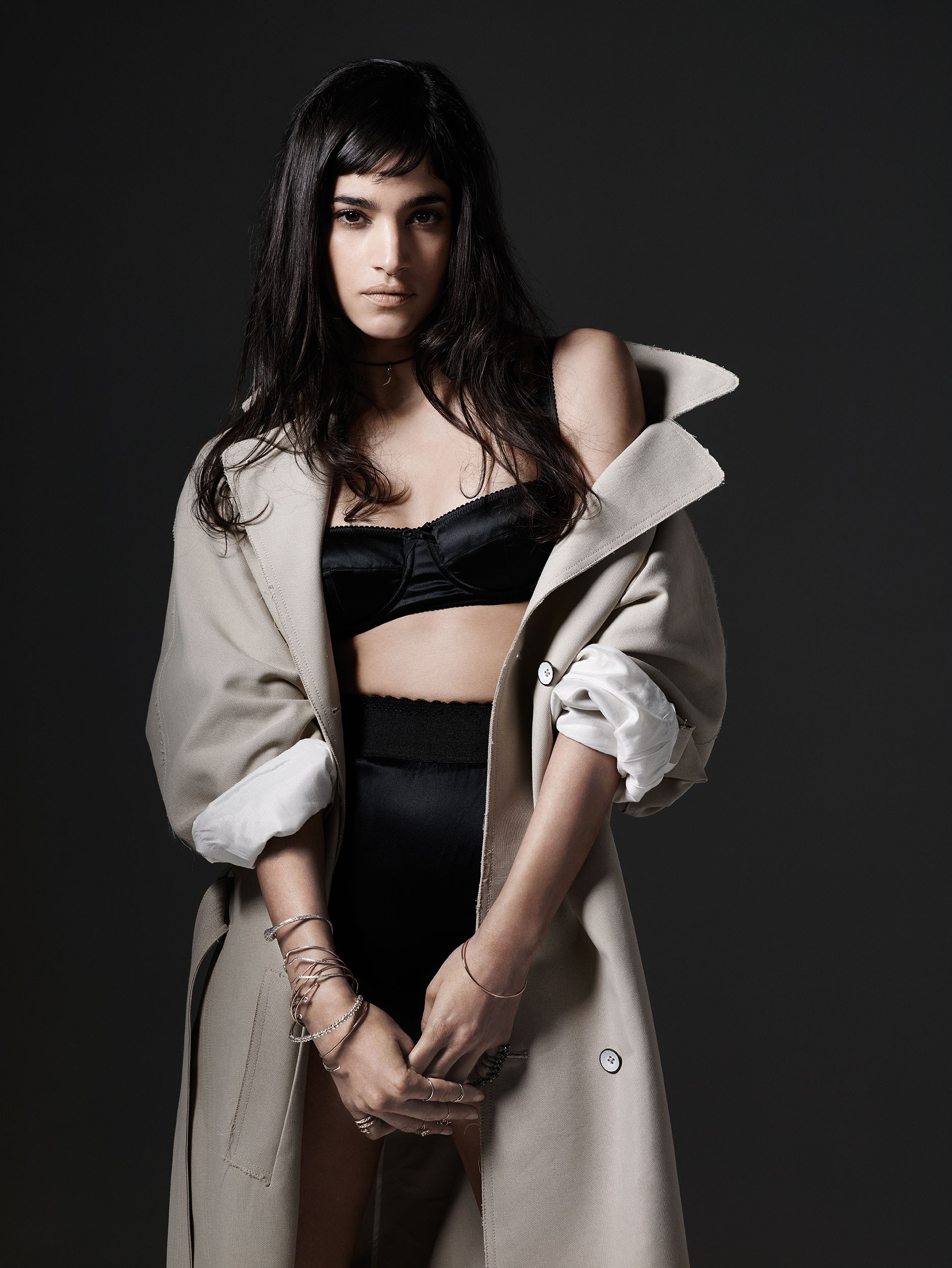 Sofia Boutella actress, Bra panties, Lingerie photoshoot, Fashion model, 1880x2500 HD Phone