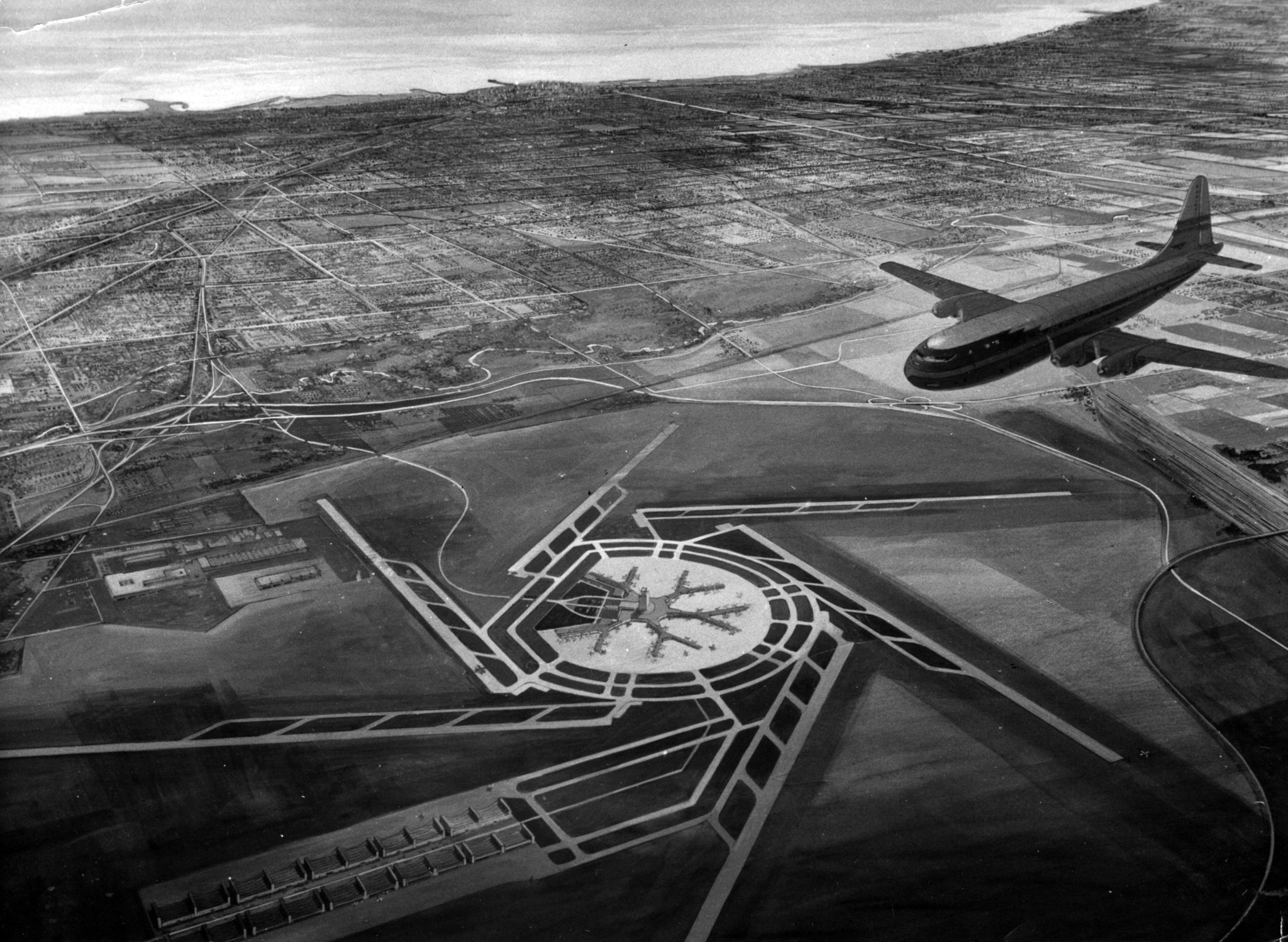 O'Hare International Airport, From farm to global, Terminal timeline, 2050x1500 HD Desktop