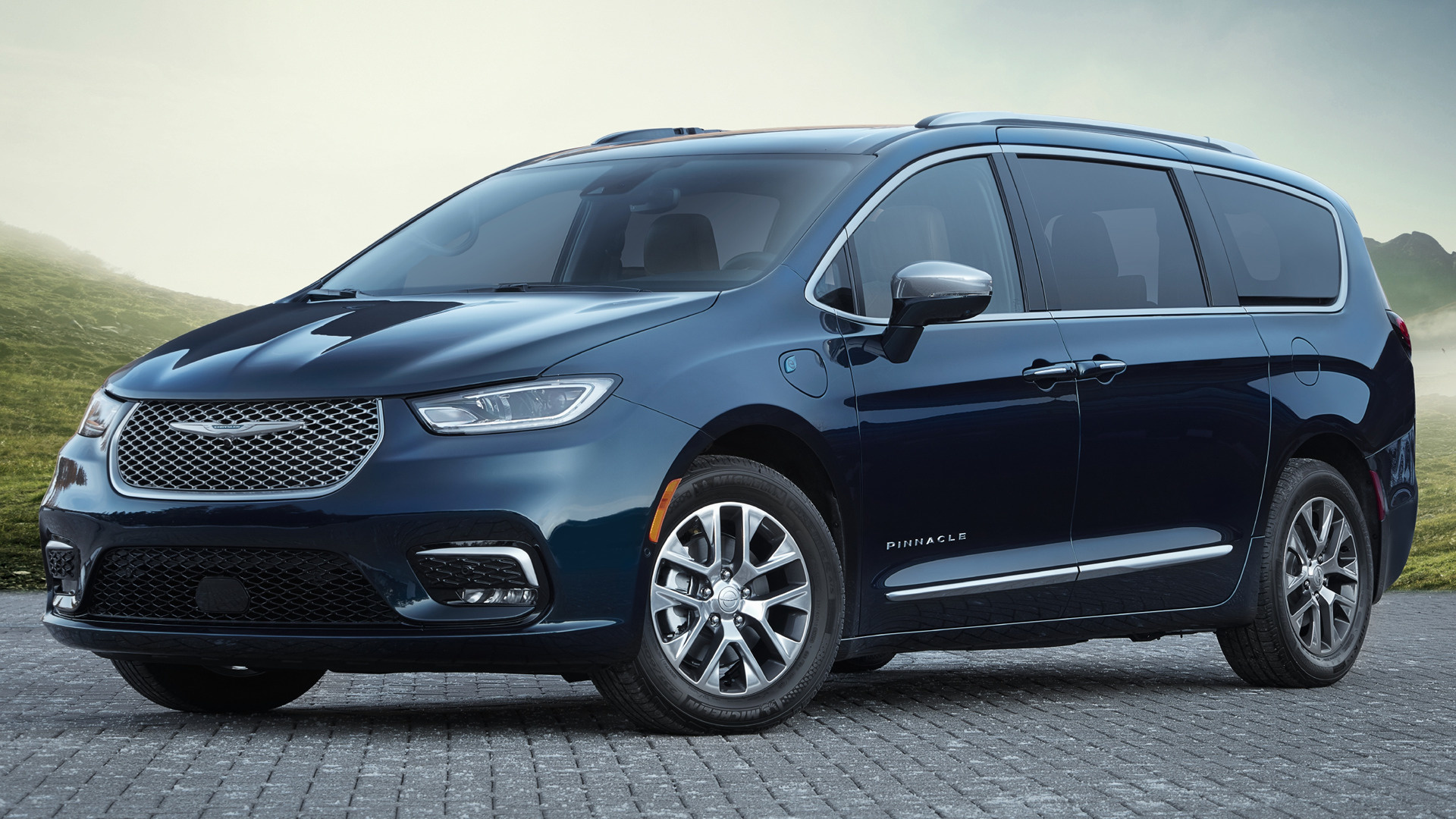 Chrysler Pacifica, 2021 hybrid model, HD wallpapers, Car pixel, 1920x1080 Full HD Desktop