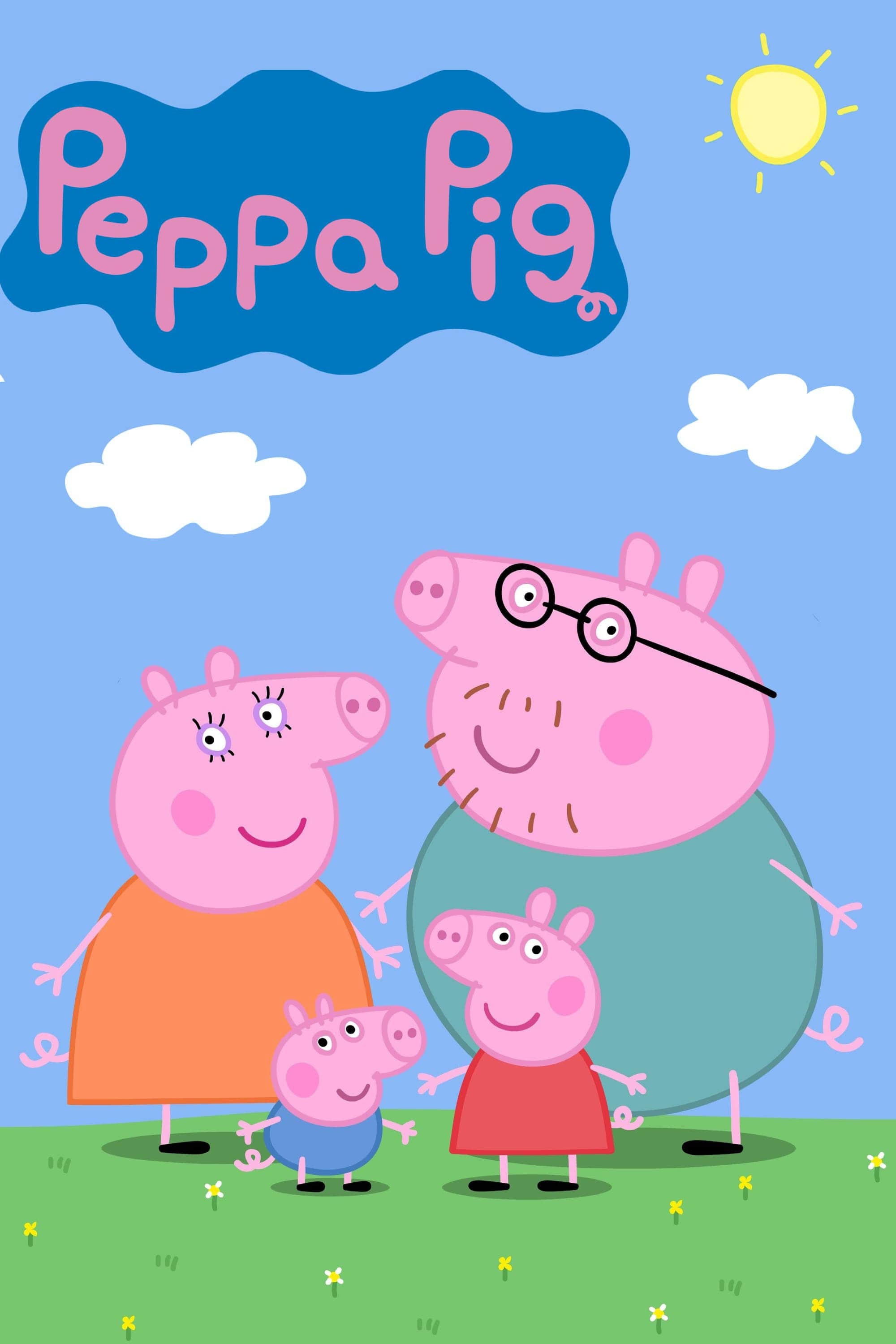 Peppa Pig logo, Daddy Pig, Mummy Pig, Peppa Pig, George Pig, HD Phone wallpaper