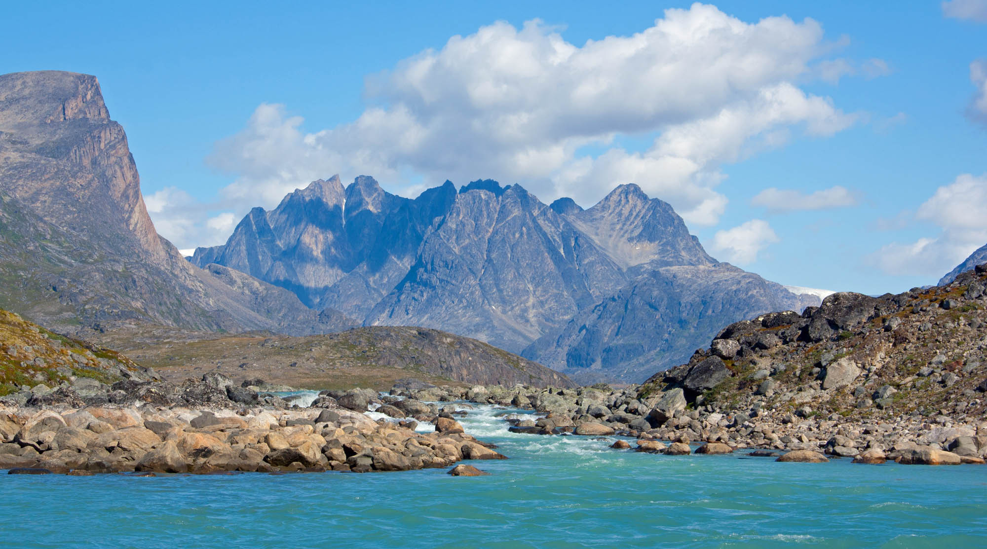 Baffin Island, Arctic cruises, Northwest Passage, Aqua firma, 2000x1120 HD Desktop