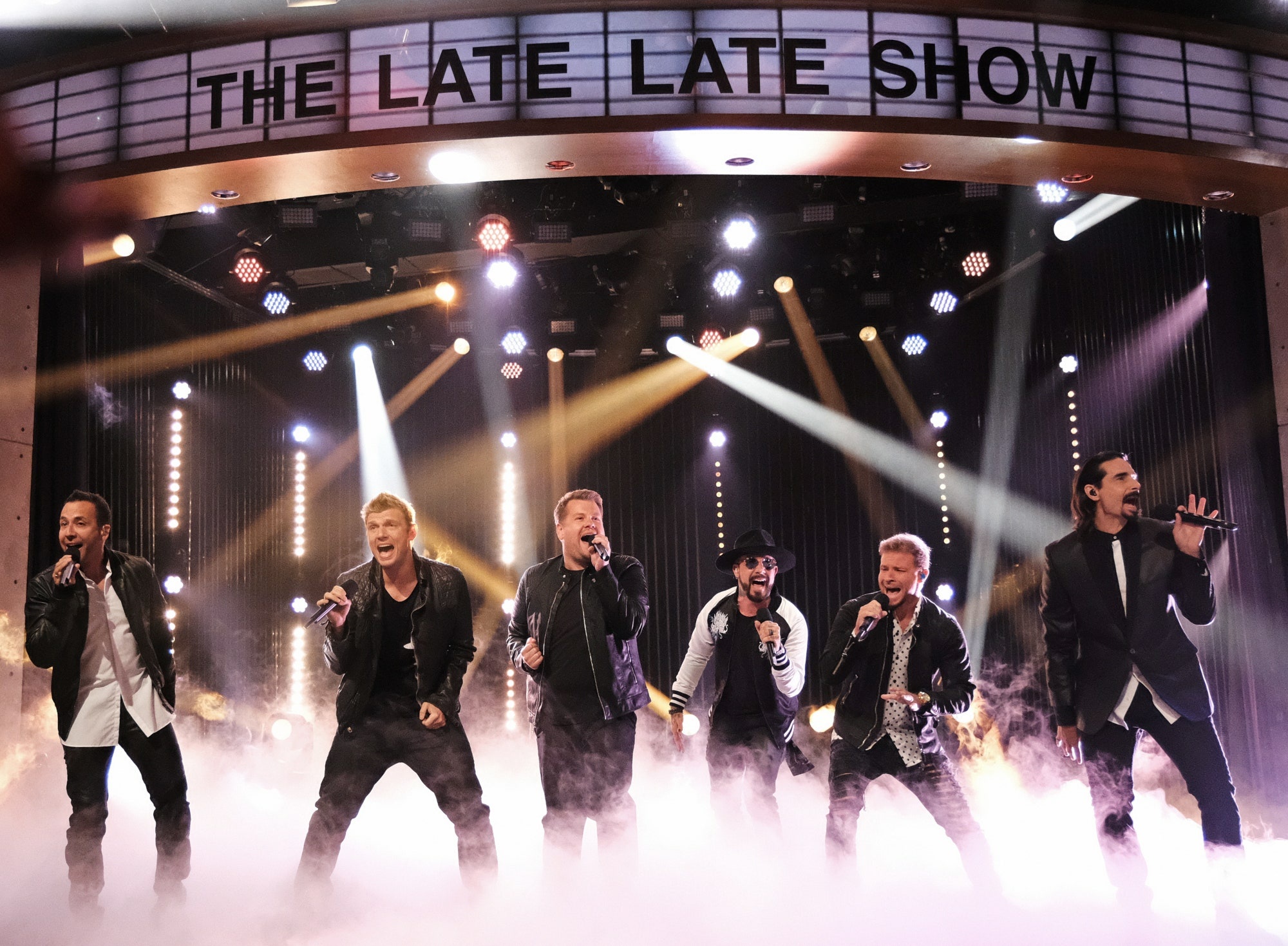 Howie Dorough, Backstreet Boys performance, James Corden, Vogue, 2000x1470 HD Desktop