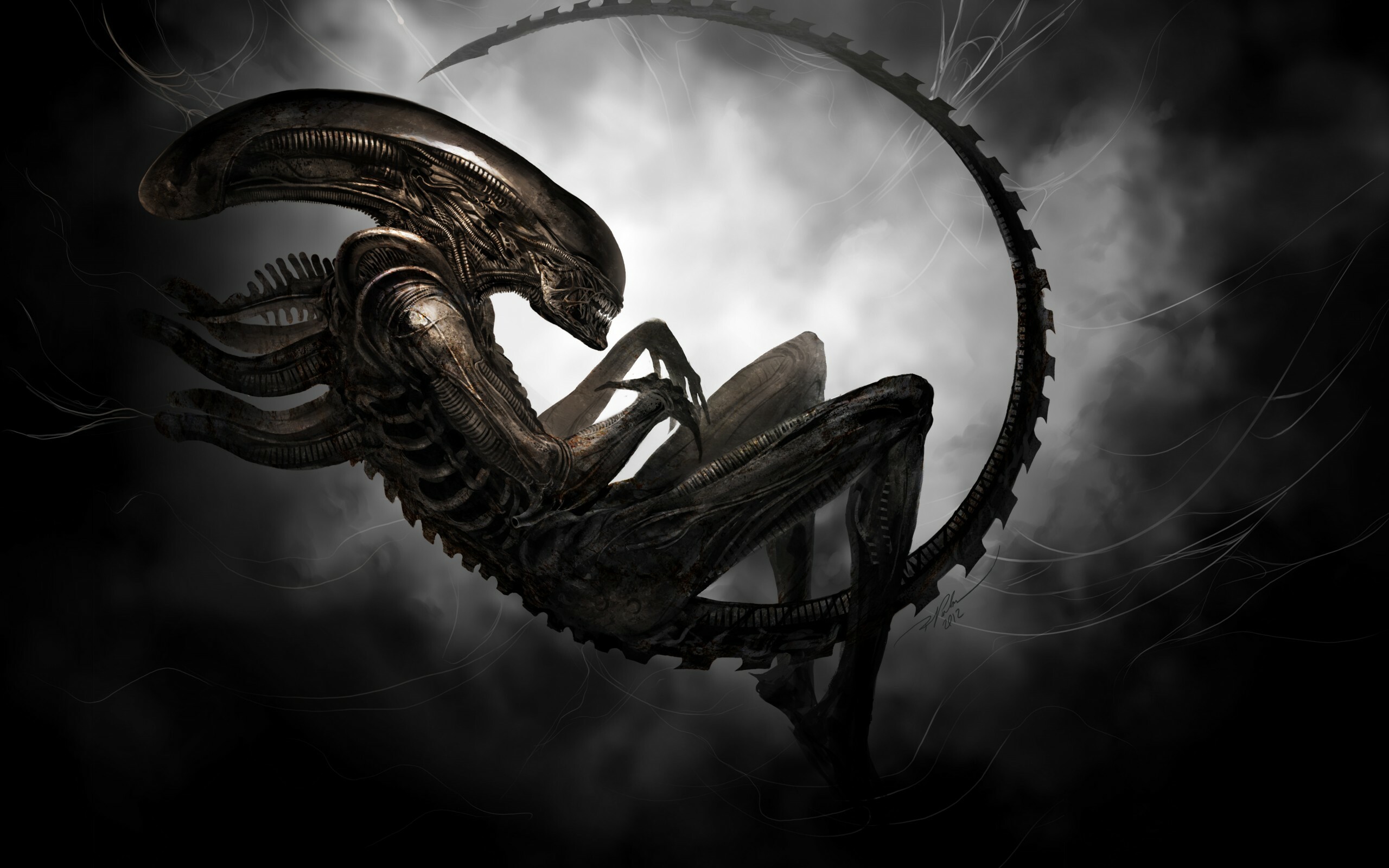 Alien movies, Sci-fi wallpapers, HD desktop backgrounds, Intriguing creatures, 2560x1600 HD Desktop