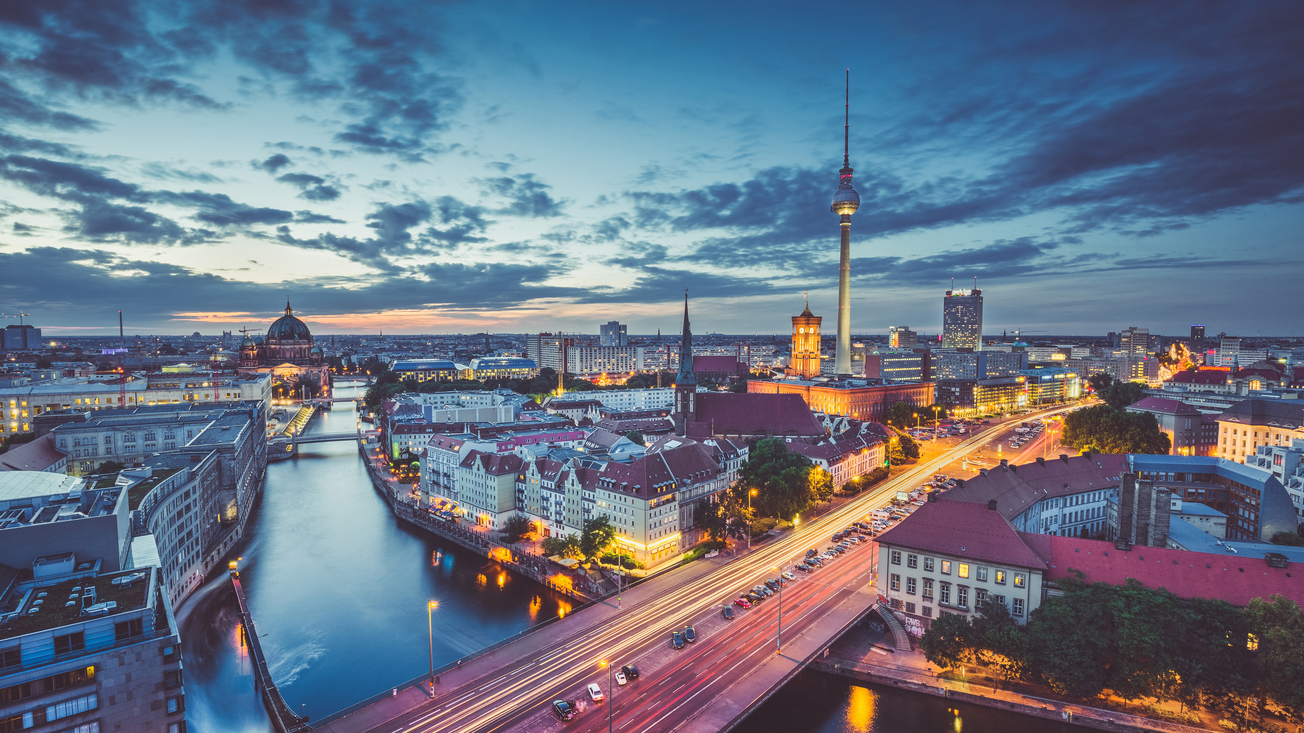 Berlin, Capital of Germany, 5K resolution, HD wallpapers, 2560x1440 HD Desktop