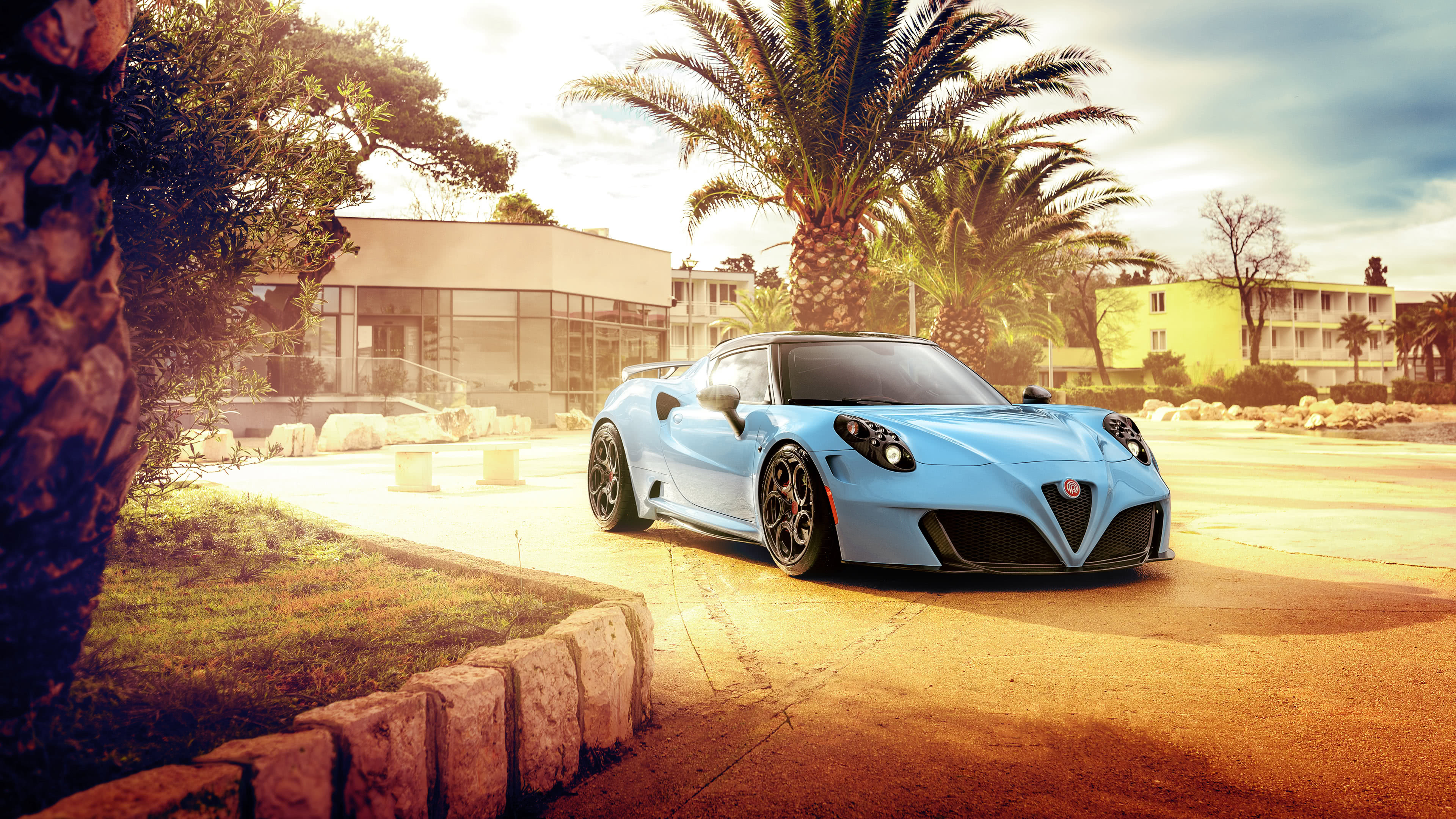 4C Pogea Racing Zeus, Alfa Romeo Wallpaper, 3840x2160 4K Desktop