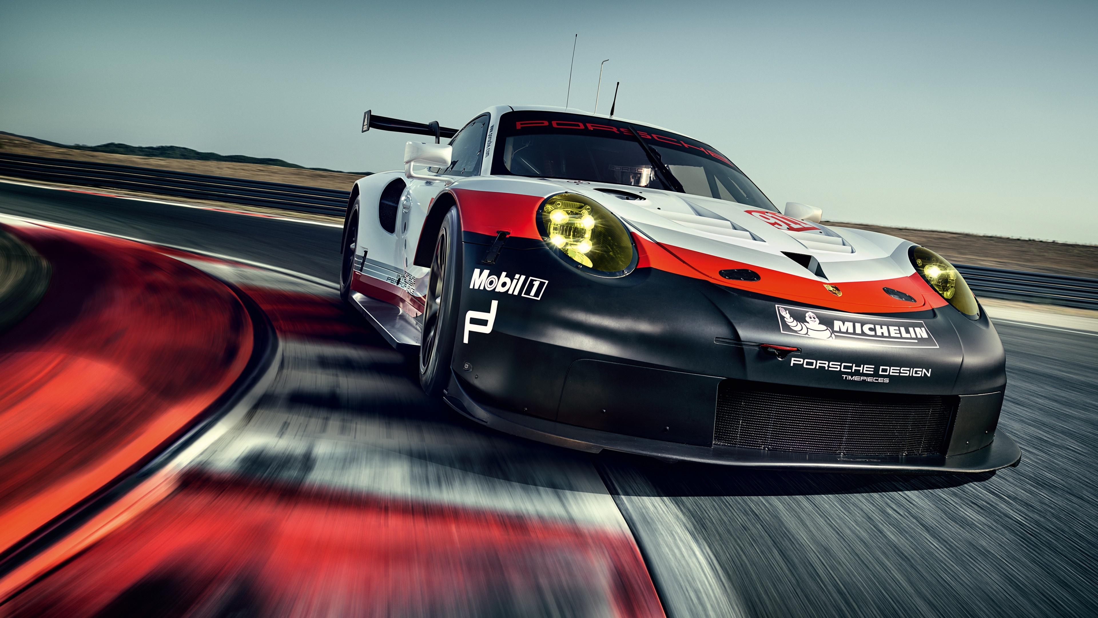 Porsche RSR, Car Race Wallpaper, 3840x2160 4K Desktop