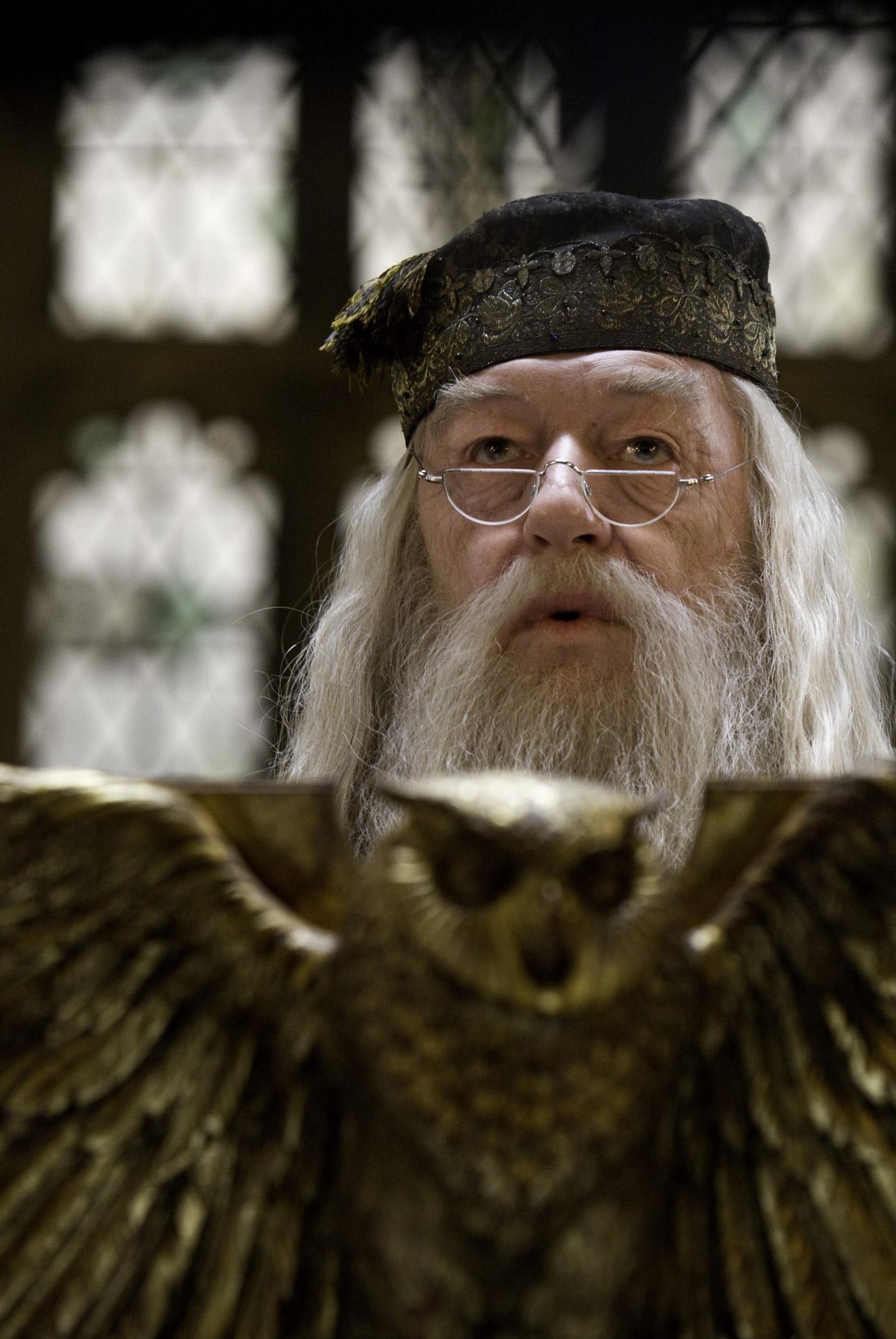 Dumbledore, Great Hall, Albus Dumbledore, Fanpop photo, Movie character, 1390x2070 HD Phone