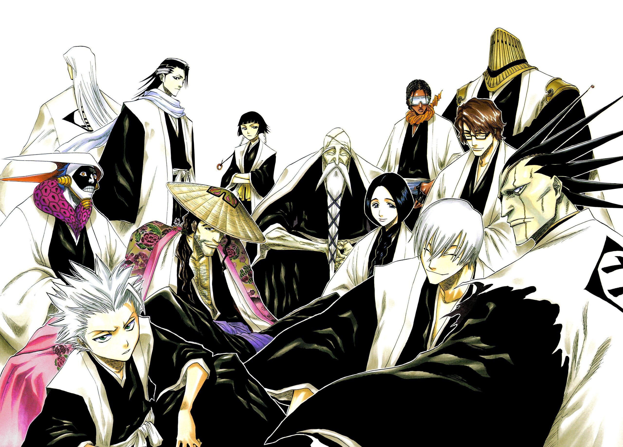 Bleach characters wallpaper, Captivating personalities, Diverse cast, Epic battles, 2560x1840 HD Desktop