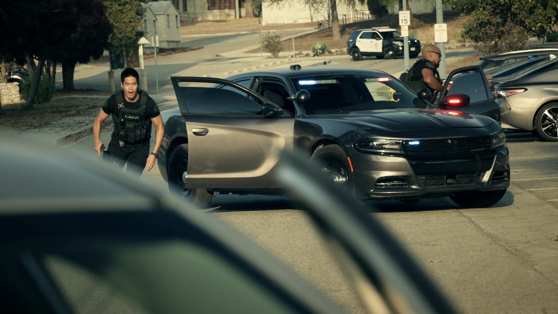 S. W. A. T., Dodge Charger cars, High-speed chases, Thrilling action, 1920x1080 Full HD Desktop