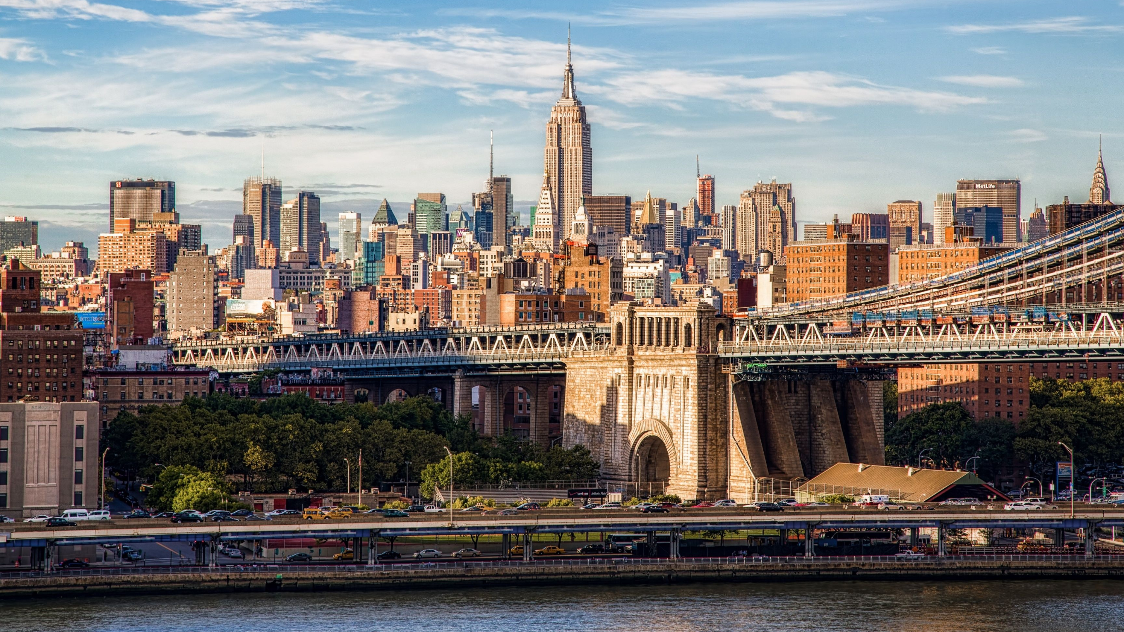 Manhattan Skyline, 4K wallpapers, 3840x2160 4K Desktop