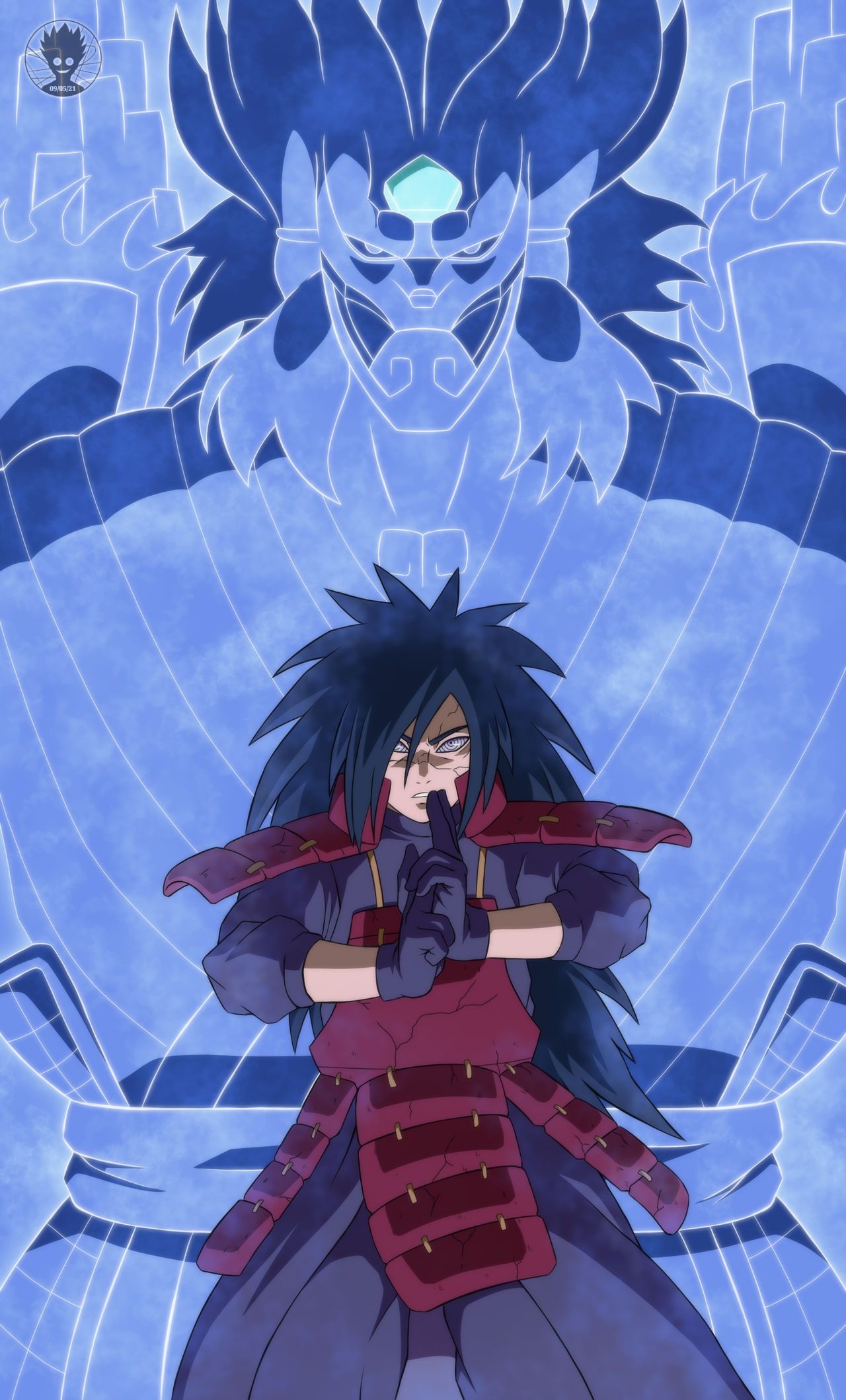 Madara Uchiha, Perfect Susanoo, Rinnegan, HD Phone wallpaper