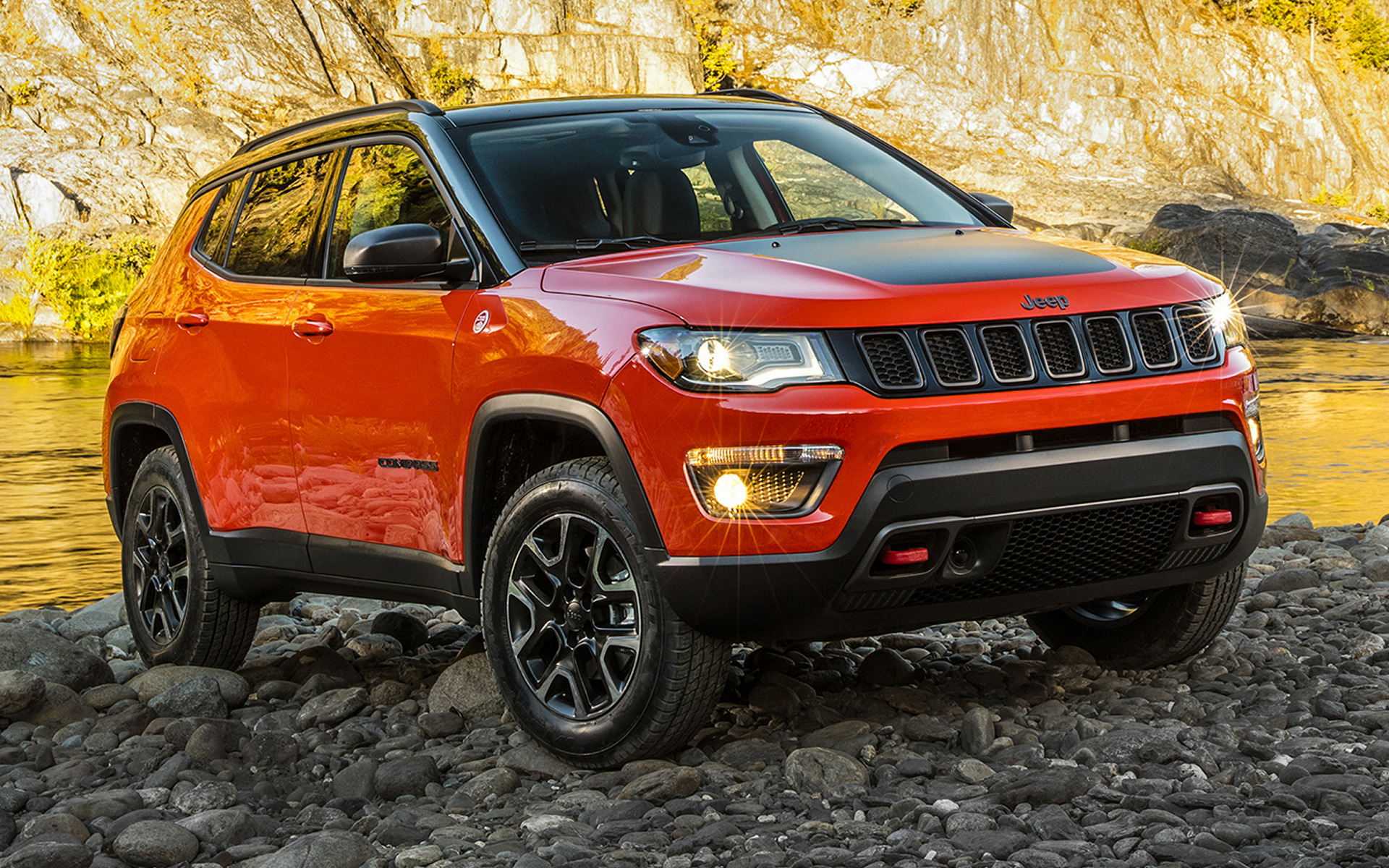 Jeep Compass, Trailhawk model, 2017 version, High-resolution wallpapers, 1920x1200 HD Desktop