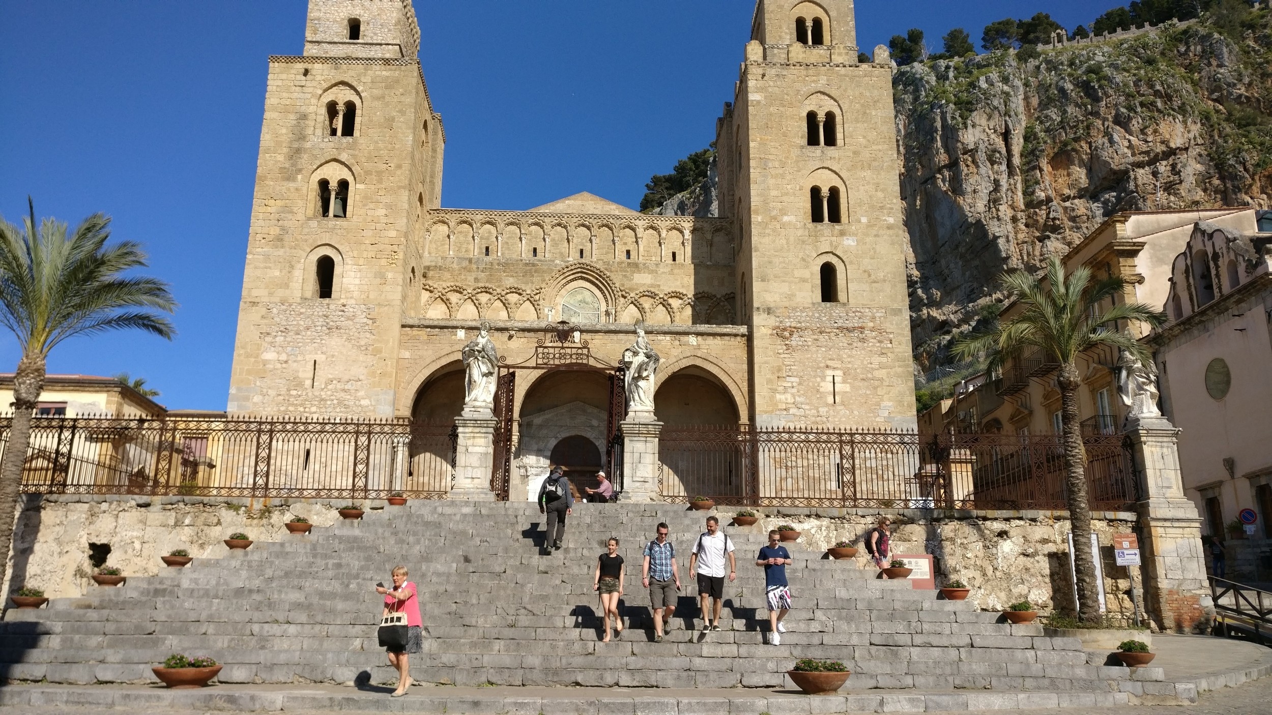 Cefalu, Beaches, Old town, Sicily, 2500x1410 HD Desktop