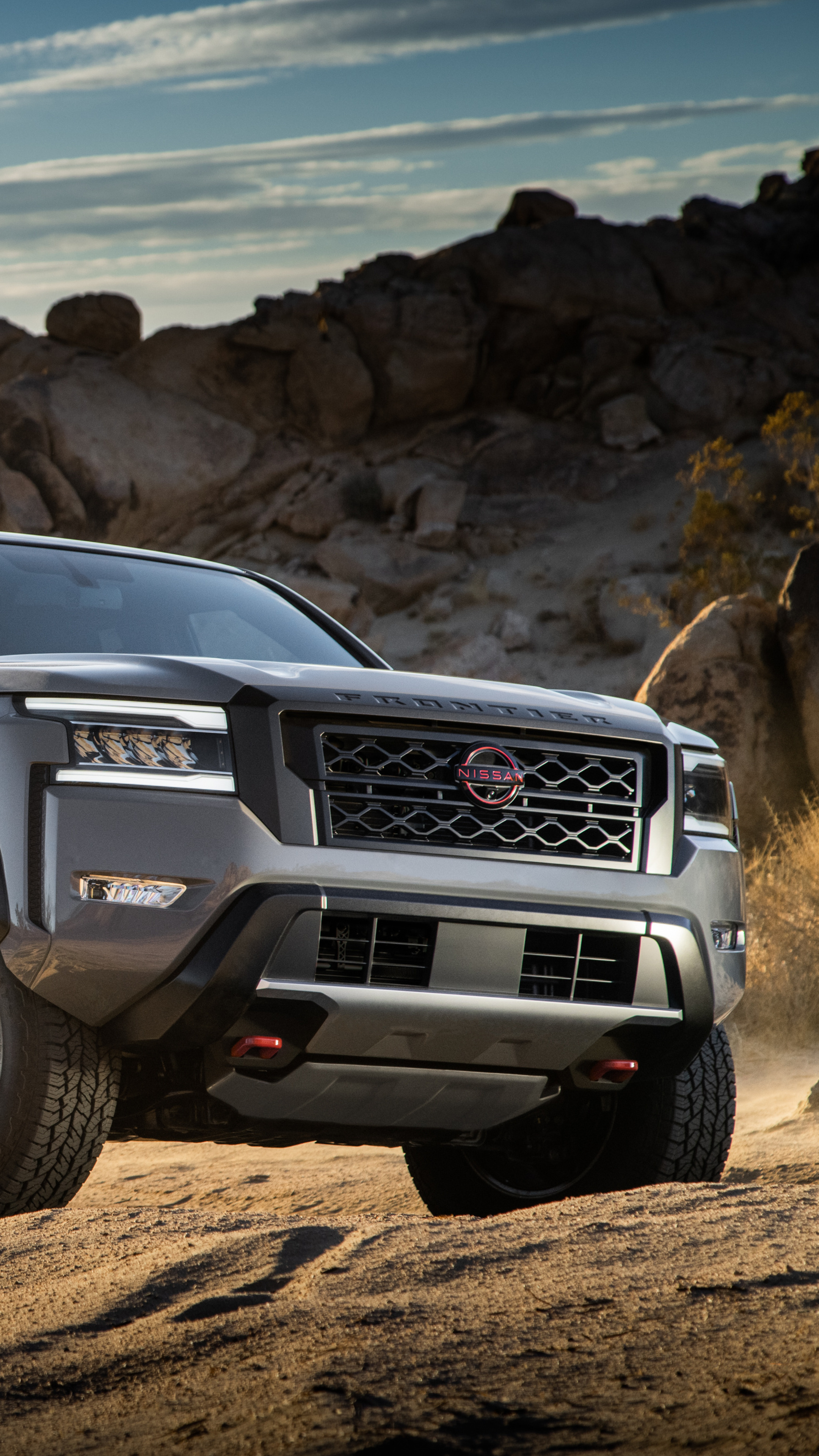 2022 Pro 4X, Nissan Frontier Wallpaper, 2160x3840 4K Phone