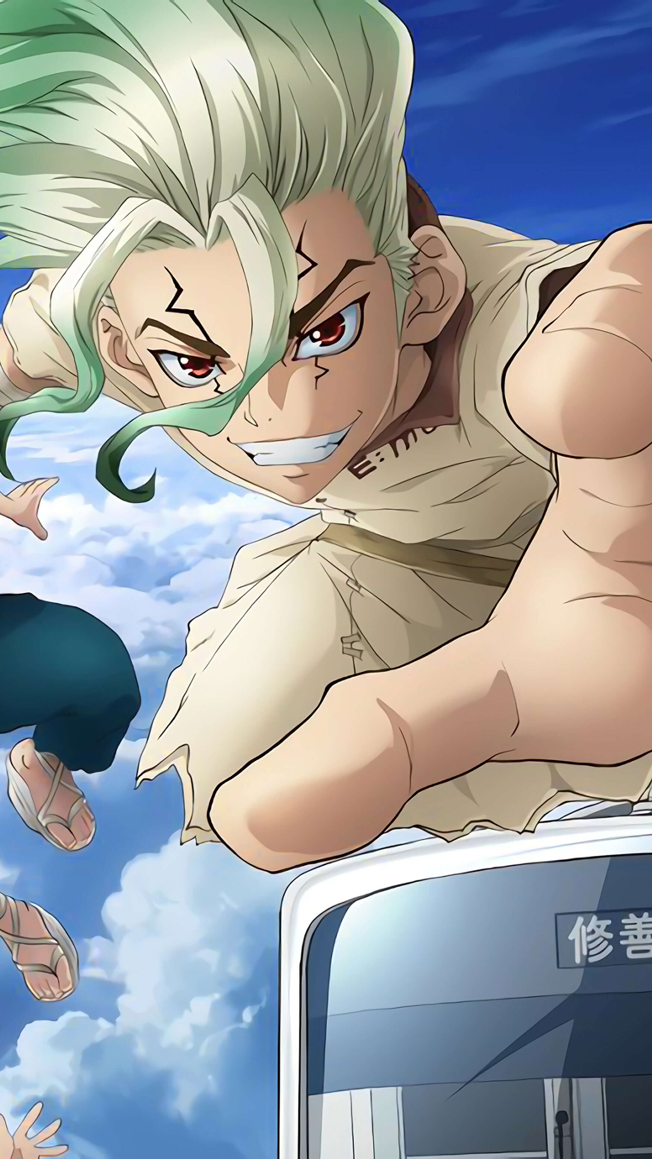 Dr. Stone anime, Dr Stone phone wallpapers, Posted by Christopher Johnson, 2160x3840 4K Phone