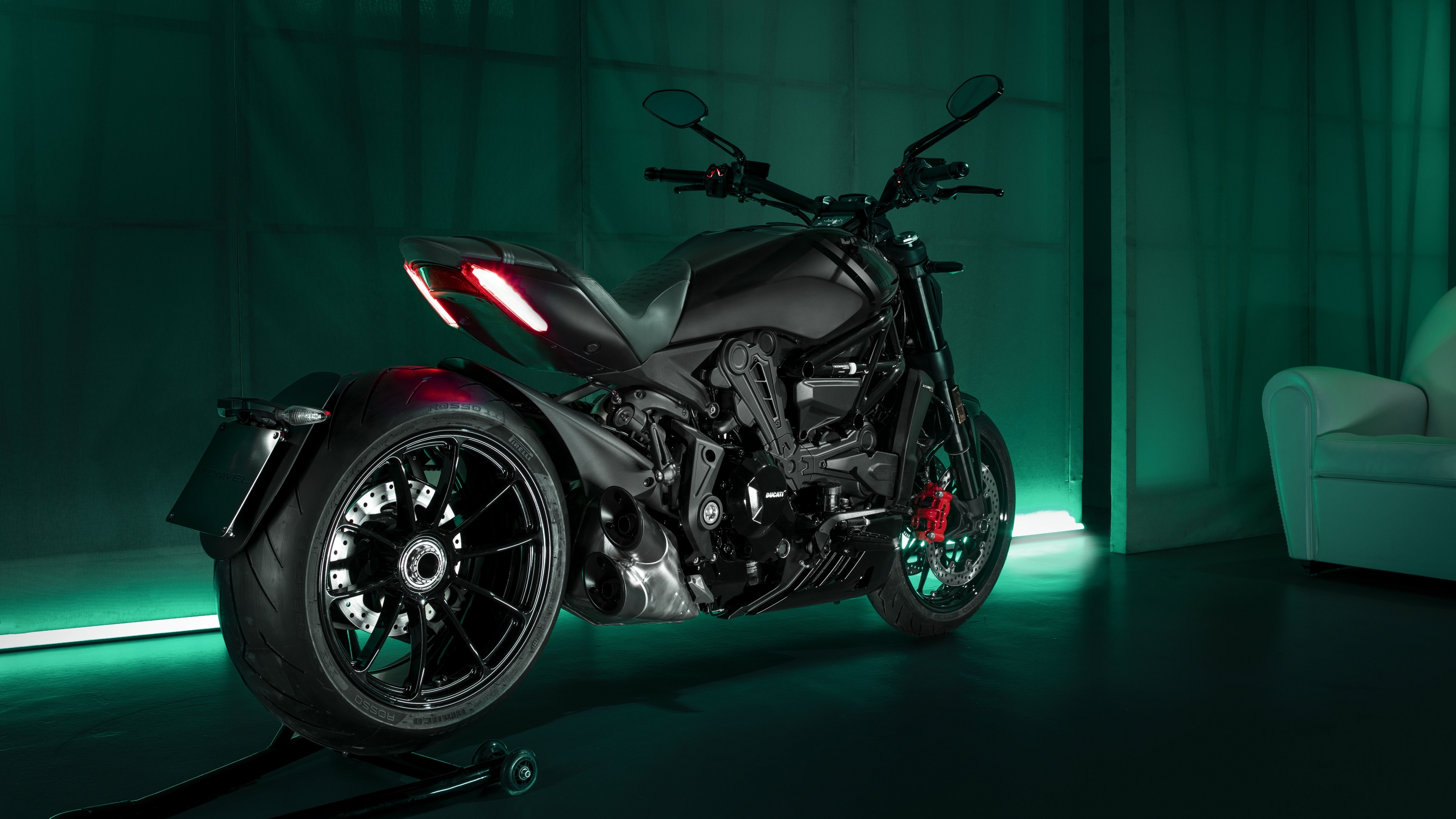 Nera Edition, Ducati XDiavel Wallpaper, 3840x2160 4K Desktop