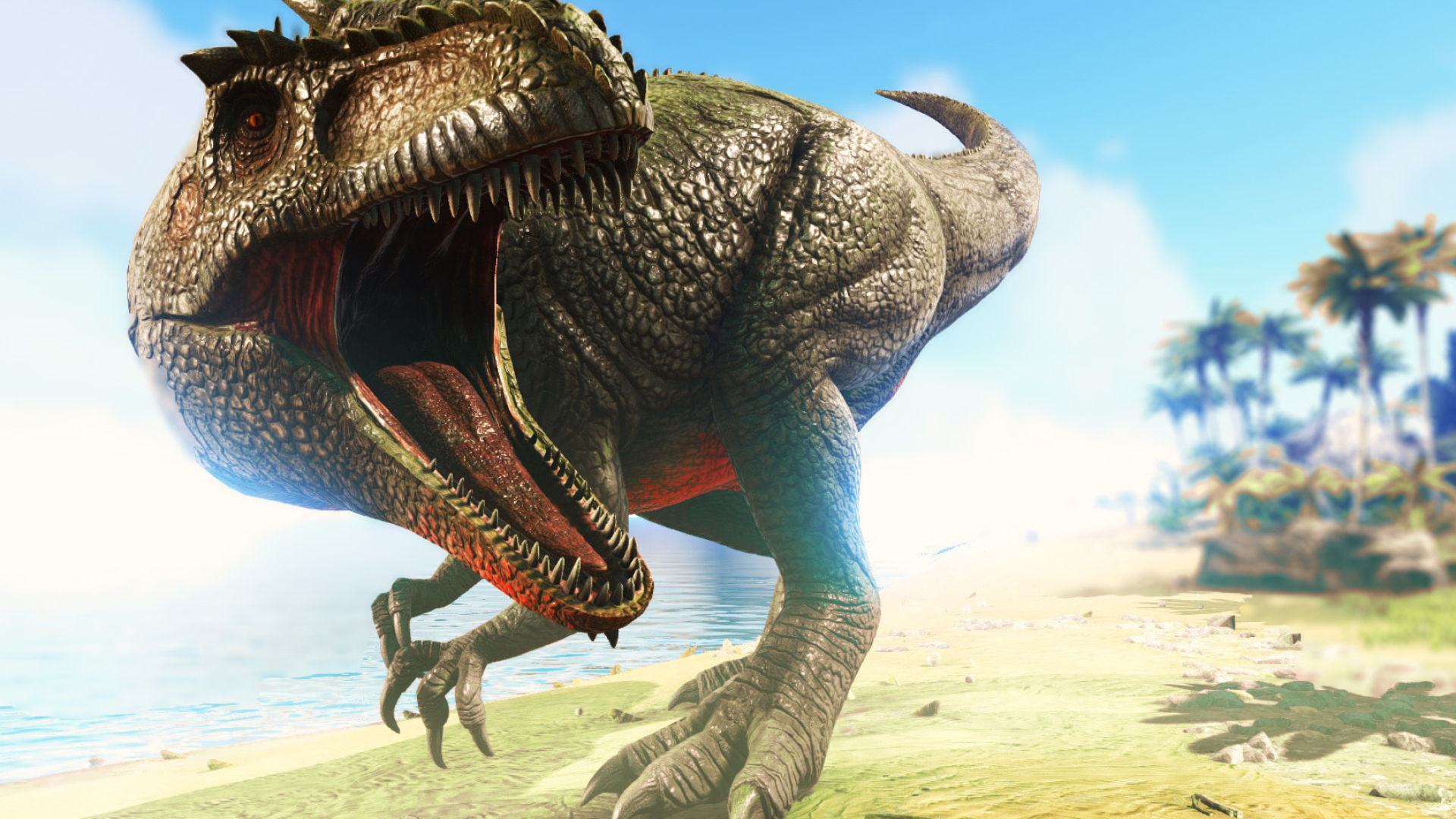 ARK Survival Evolved, HD wallpapers, Thrilling gameplay, Ancient environments, 1920x1080 Full HD Desktop