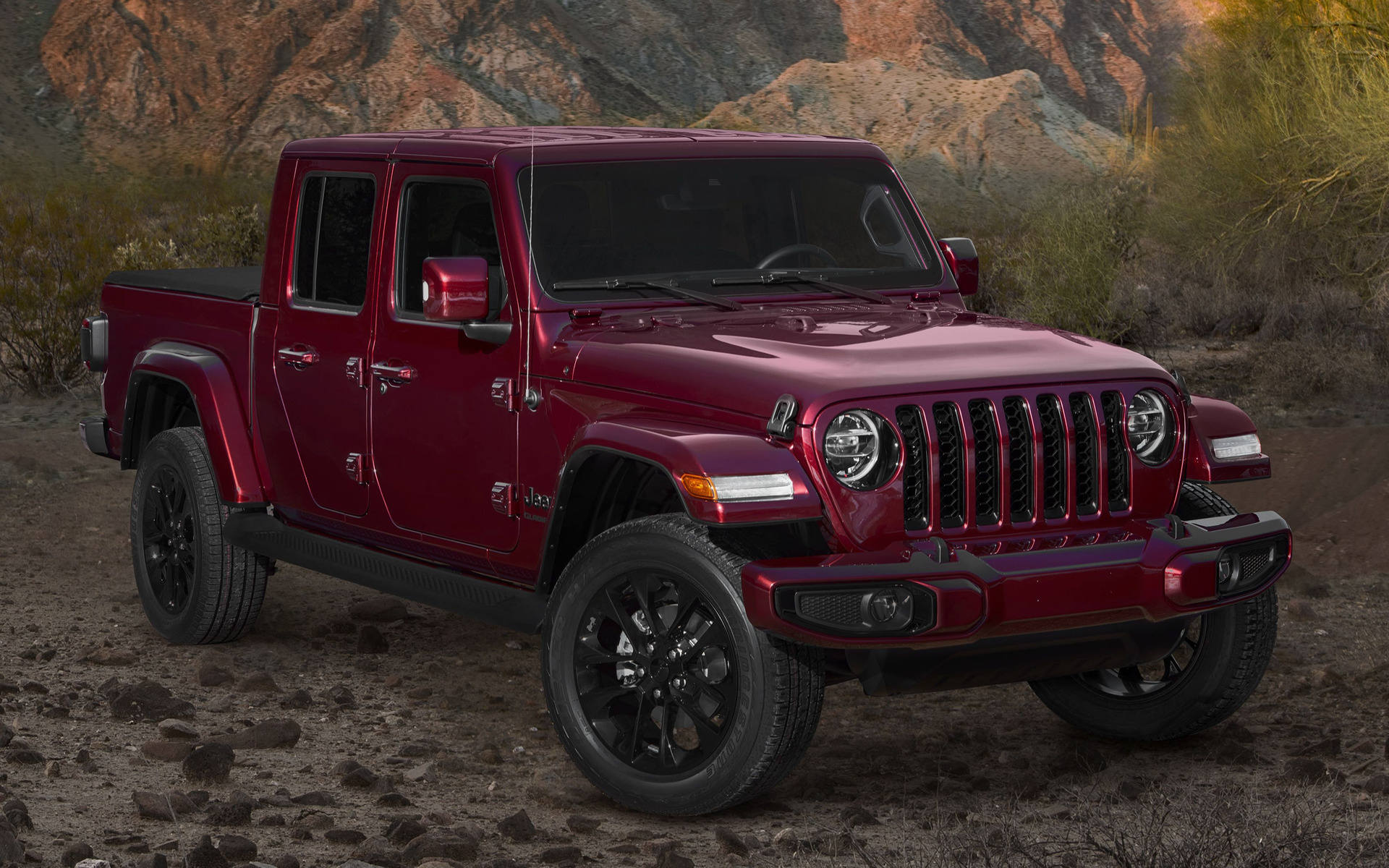 Jeep Gladiator, Auto, High altitude, Powerful performance, 1920x1200 HD Desktop