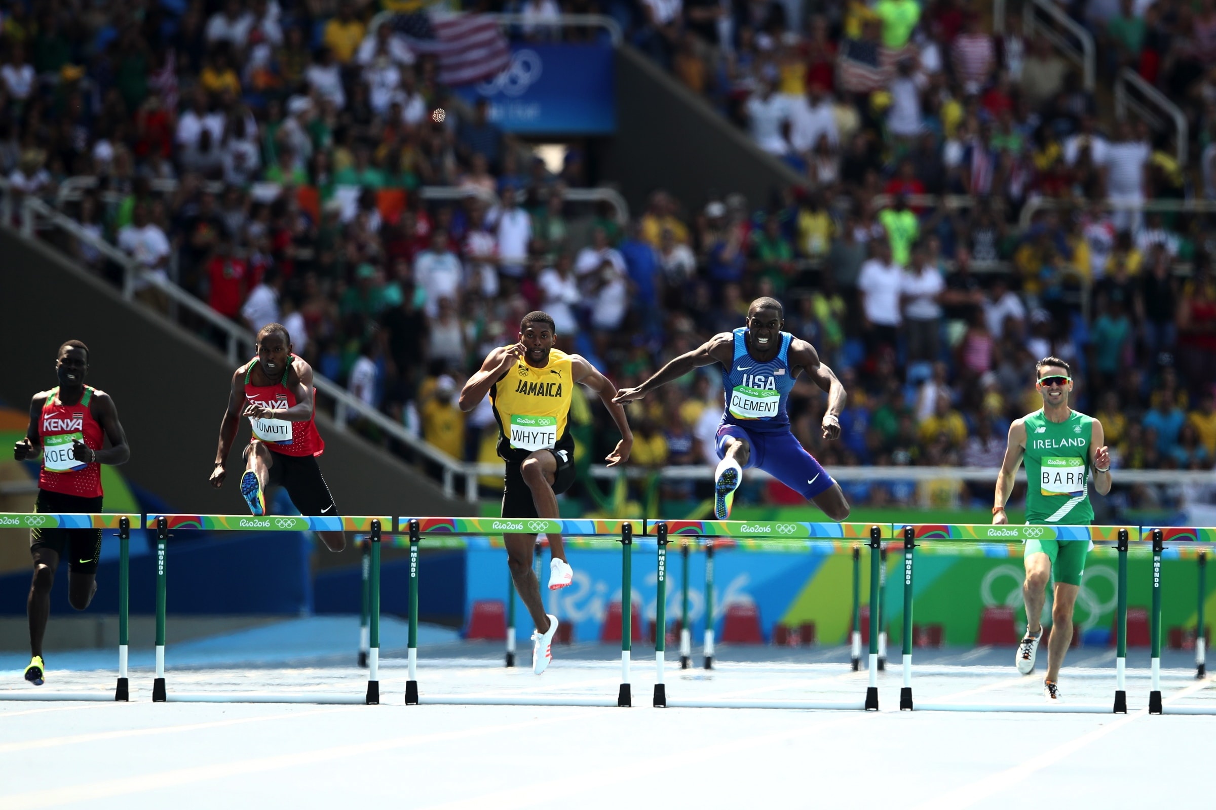 Kerron Clement, Ireland National Olympic Committee, Athletics, 2400x1600 HD Desktop