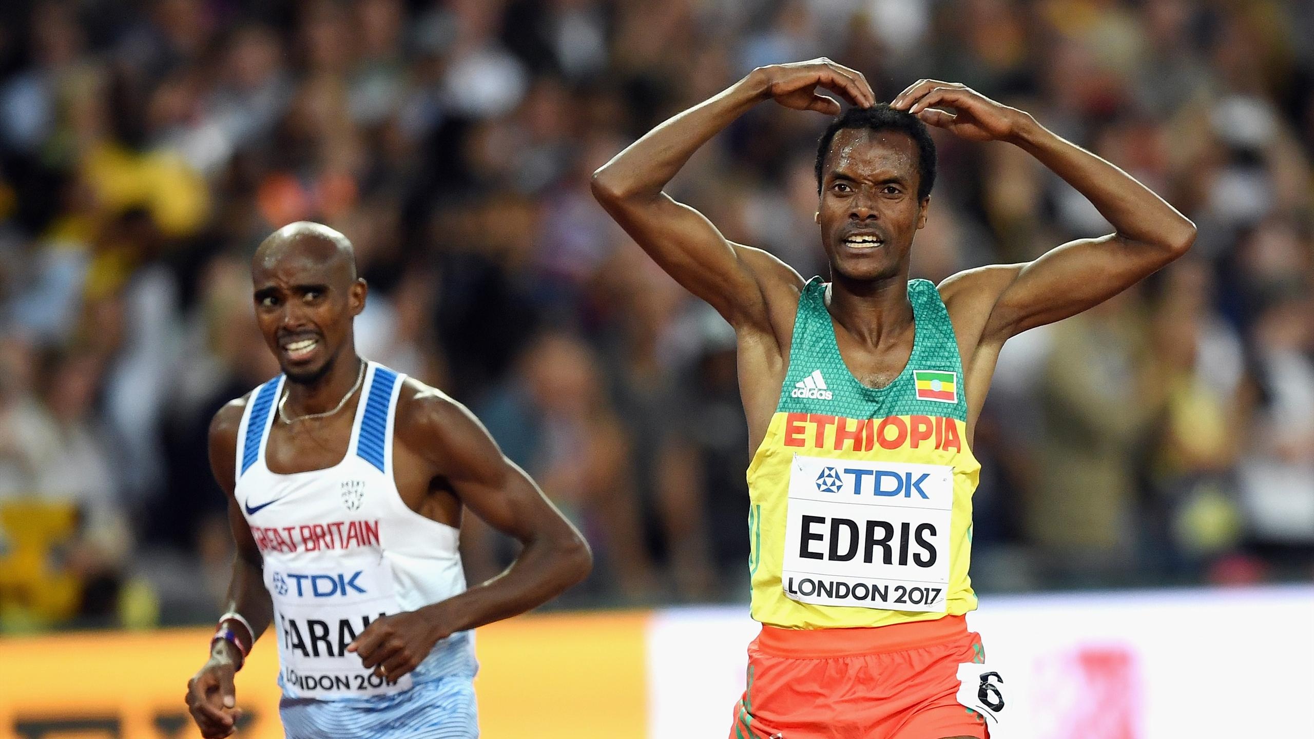 Mo Farah, Muktar Edris Wallpaper, 2560x1440 HD Desktop