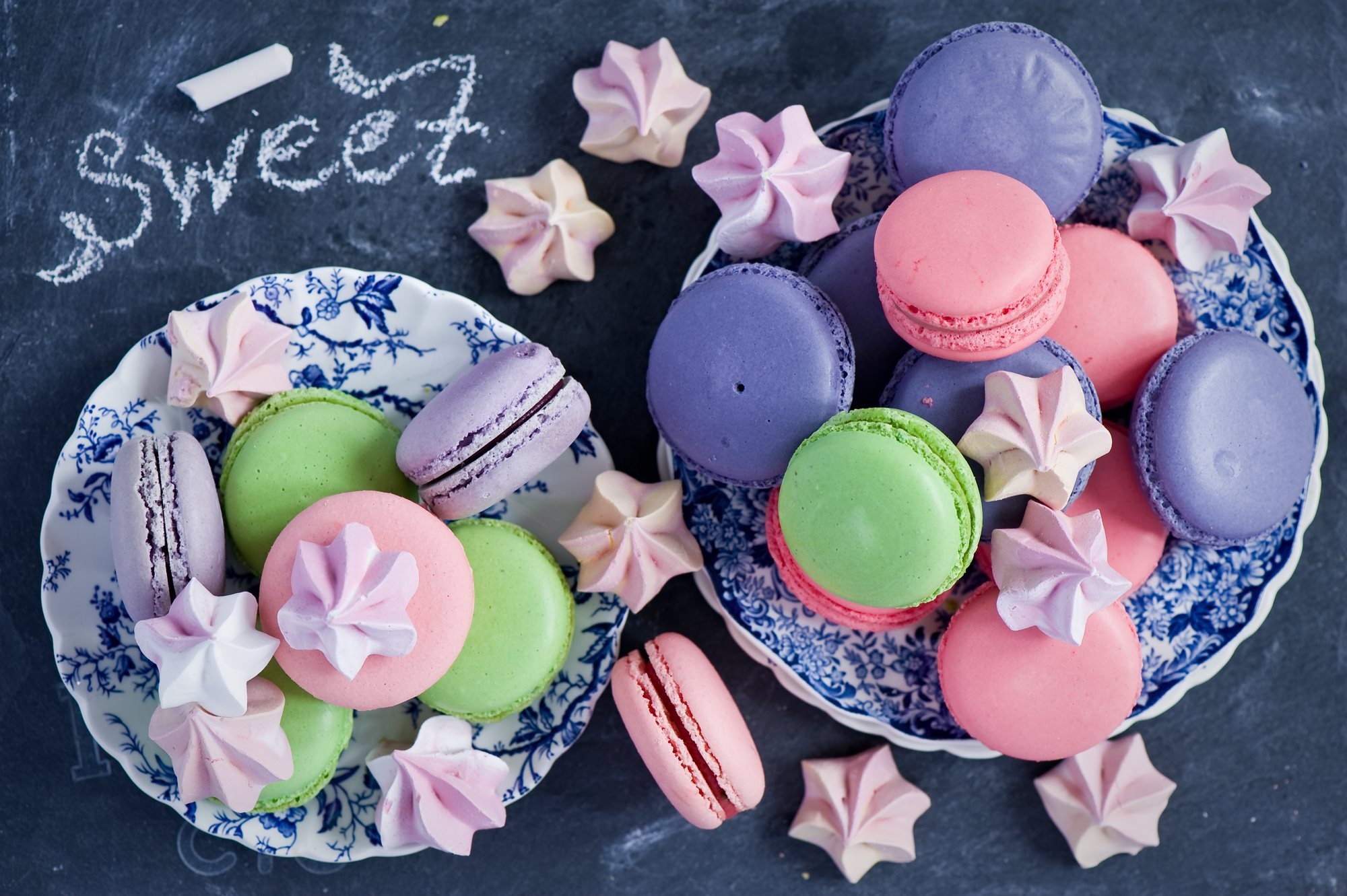 Sweets wallpaper, High-resolution images, Tempting desserts, Colorful macarons, 2000x1340 HD Desktop