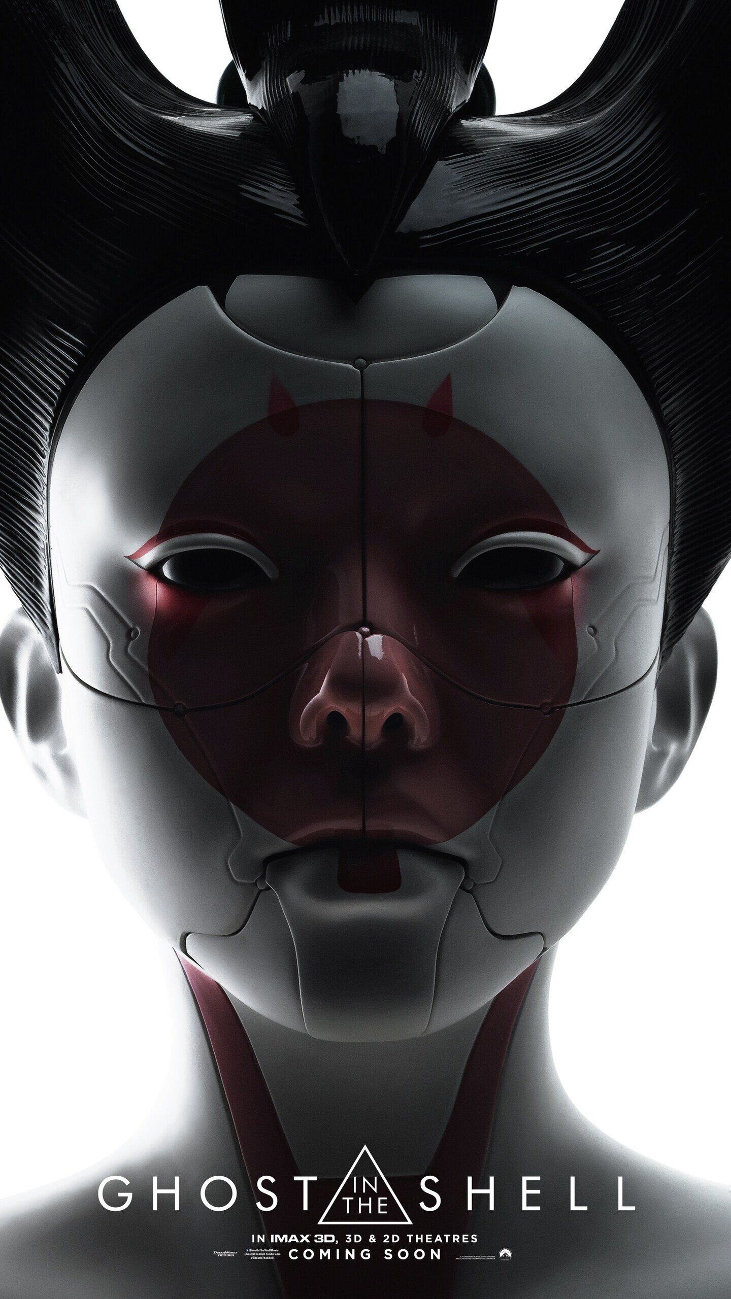 Ghost in the Shell, Robot geisha, 1440x2560 HD Phone