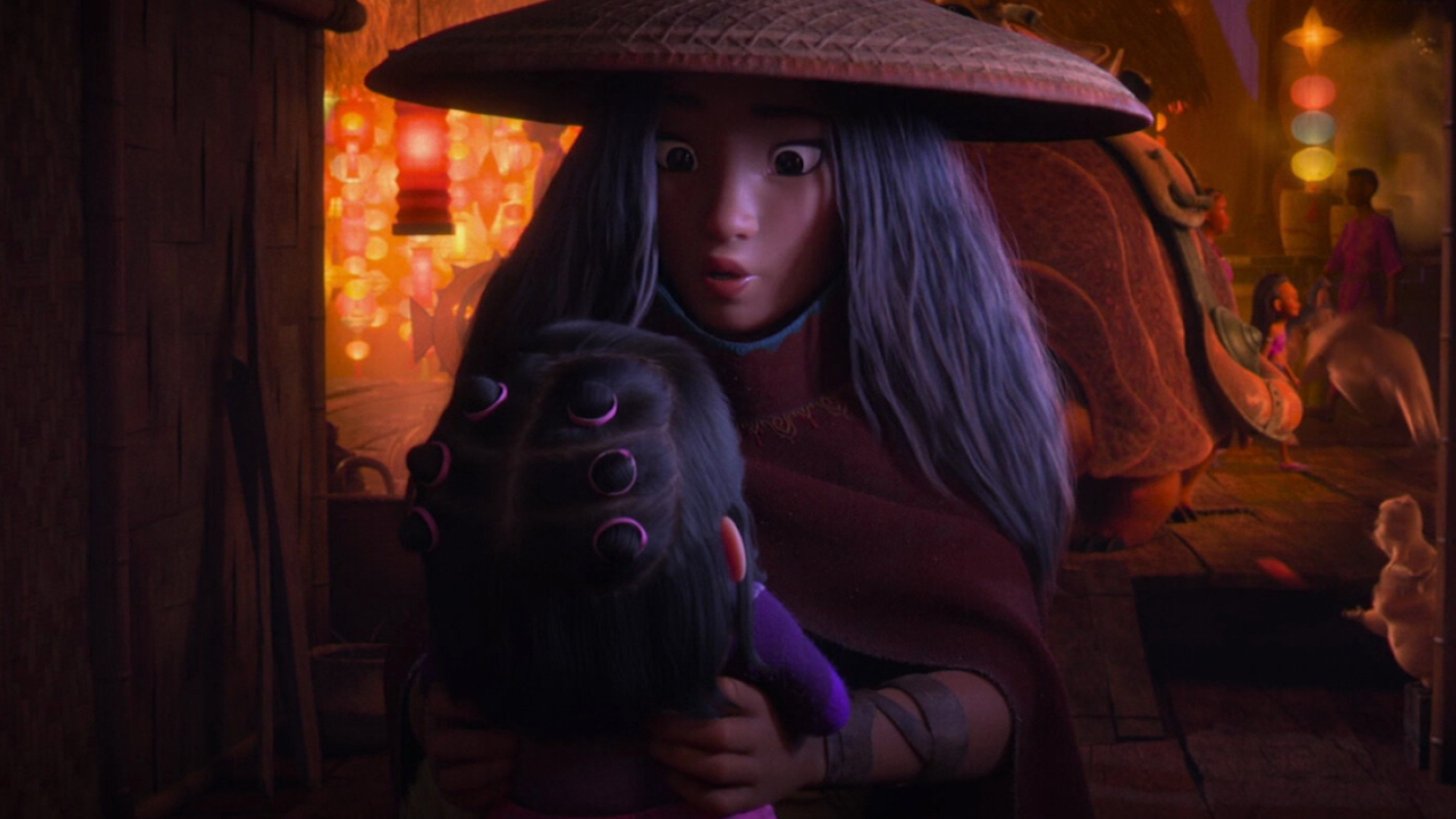 Raya and Noi, Raya and the Last Dragon Wallpaper, 1920x1080 Full HD Desktop