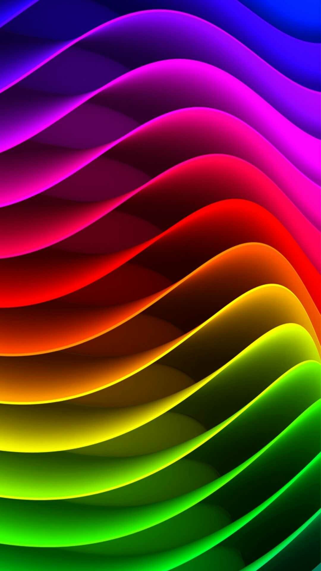 Captivating rainbow vista, Stunning HD imagery, Colorful wallpaper, Artfully vibrant display, 1080x1920 Full HD Phone