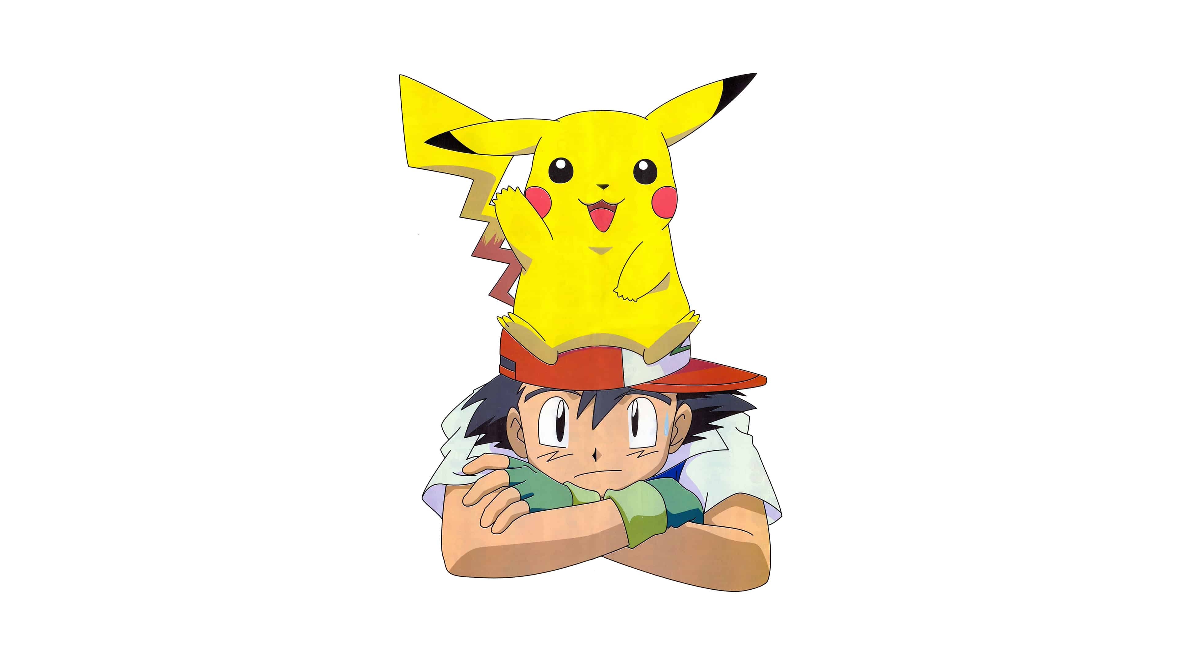 Pikachu, Ash Ketchum, Pokemon, 4K Desktop wallpaper