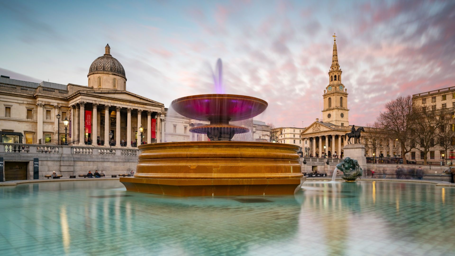 Trafalgar Square attractions, Tourist destinations, Travel must-see, Quick travel guide, 1920x1080 Full HD Desktop