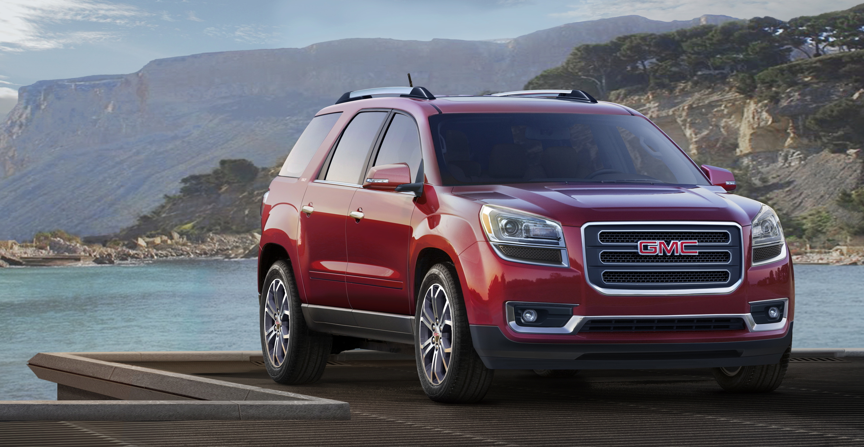 GMC Acadia, Premium SUV, Luxurious comfort, Powerful performance, 3000x1560 HD Desktop