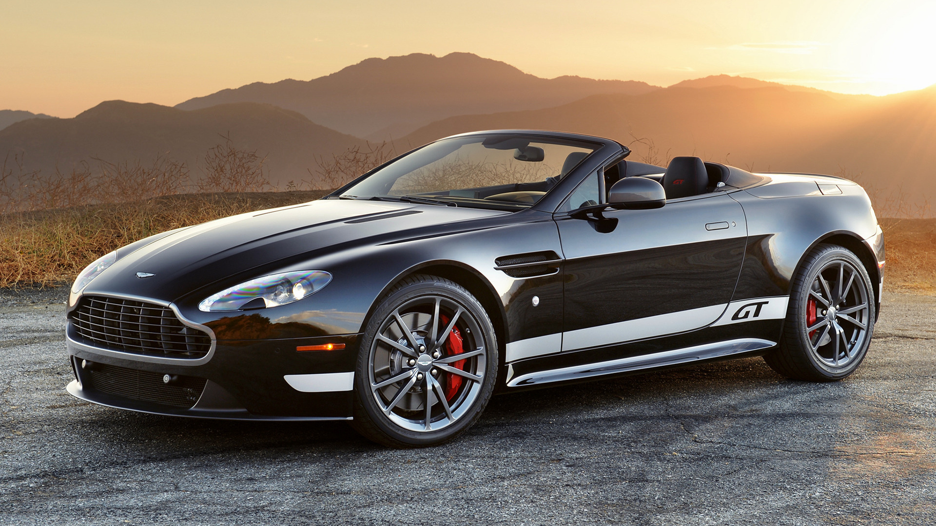 Aston Vantage Roadster, 2014, GT roadster, Car pixel, 1920x1080 Full HD Desktop