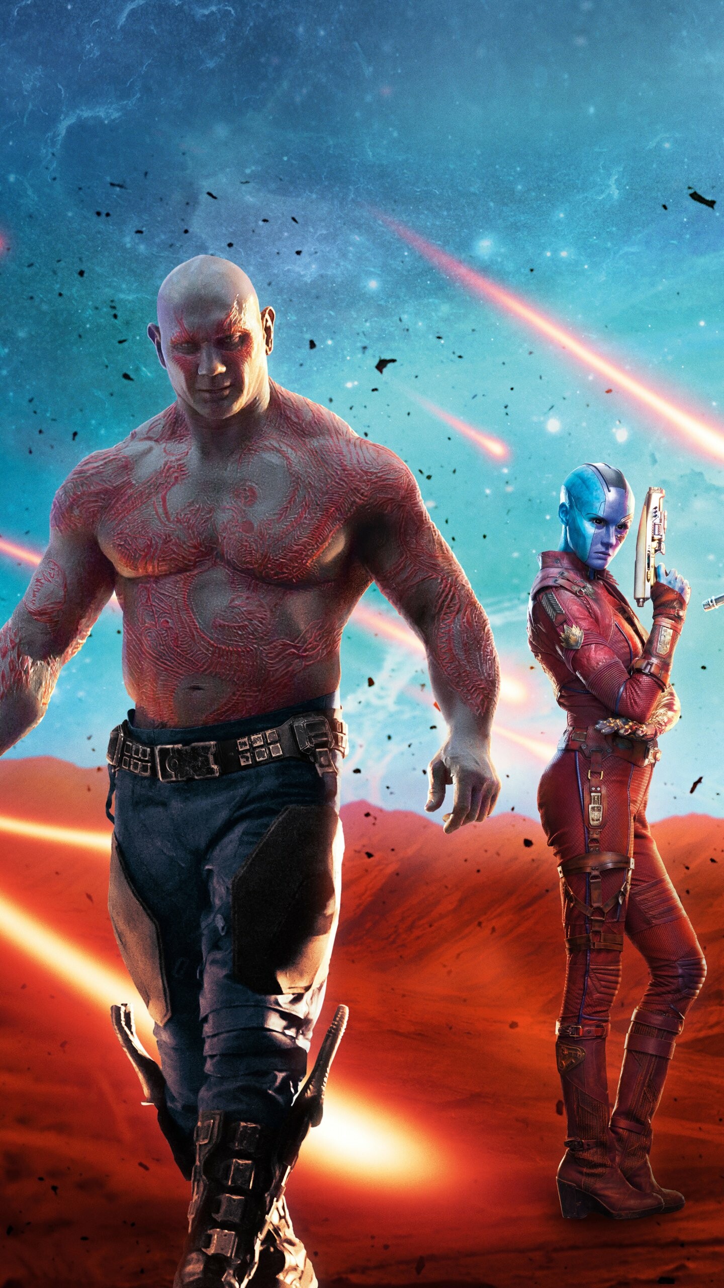 Guardians Of The Galaxy Vol. 2, Nebula Wallpaper, 1440x2560 HD Phone